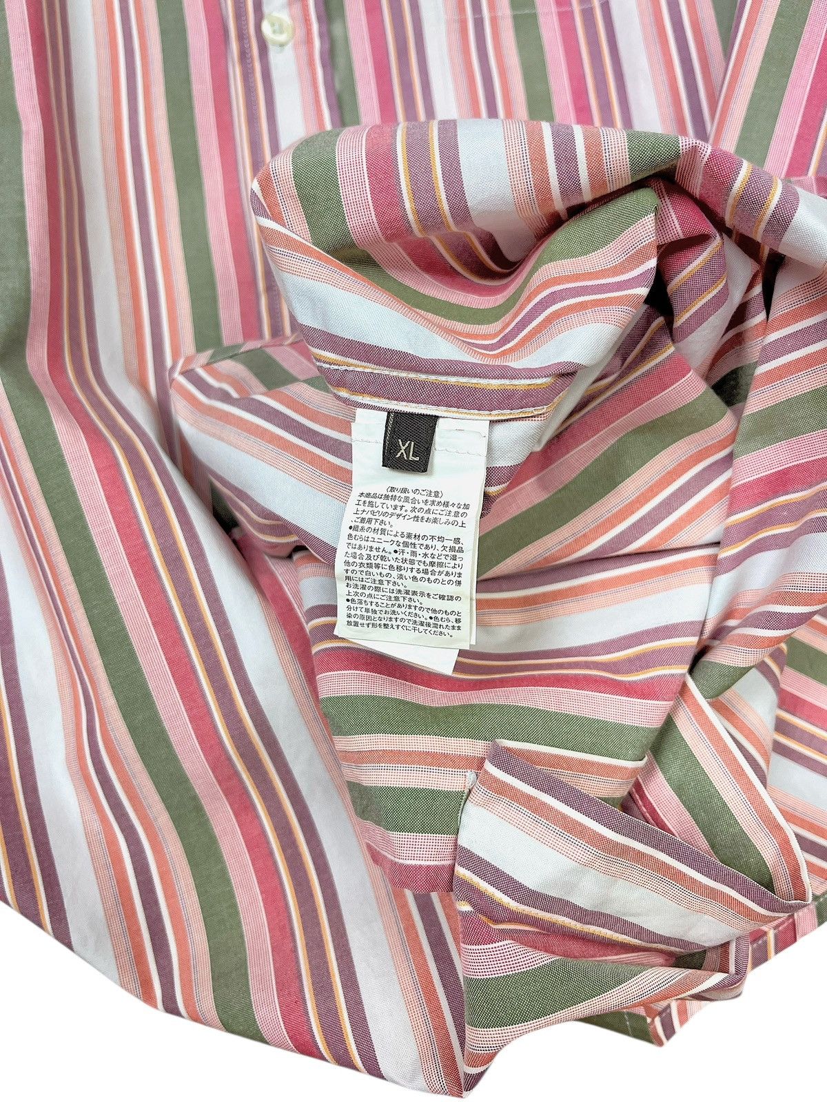 Napapijri Napapijri Multicolor Striped Shirt Size US XXL / EU 58 / 5 - 7 Thumbnail