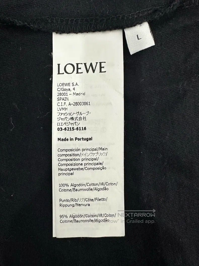 Loewe Loewe SS22 Neon Pink Neon Sign Embroidered Crewneck Short Size US L / EU 52-54 / 3 - 4 Thumbnail