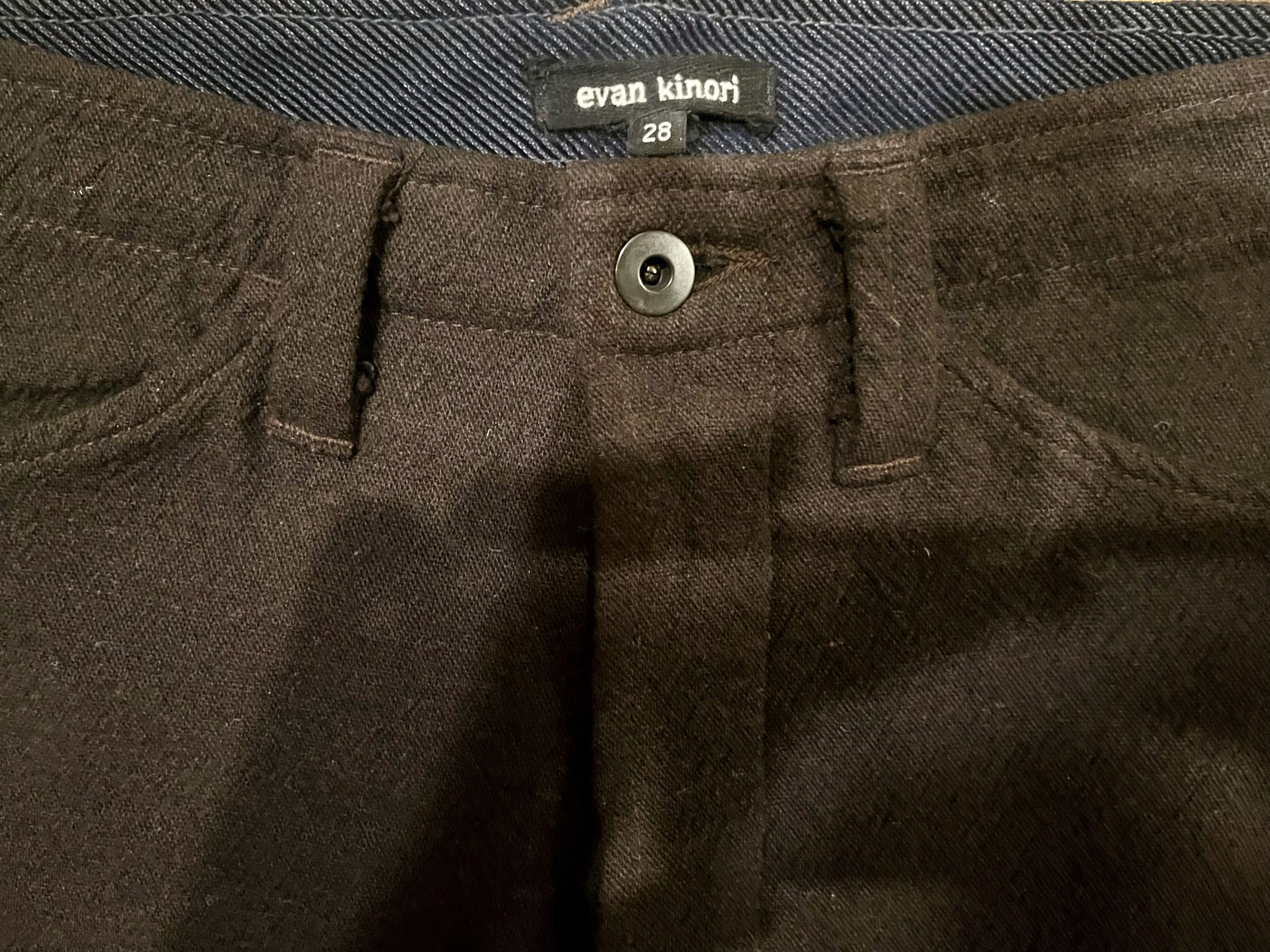 Evan Kinori Four Pocket Pant - Cotton/Wool Size US 28 / EU 44 - 2 Thumbnail