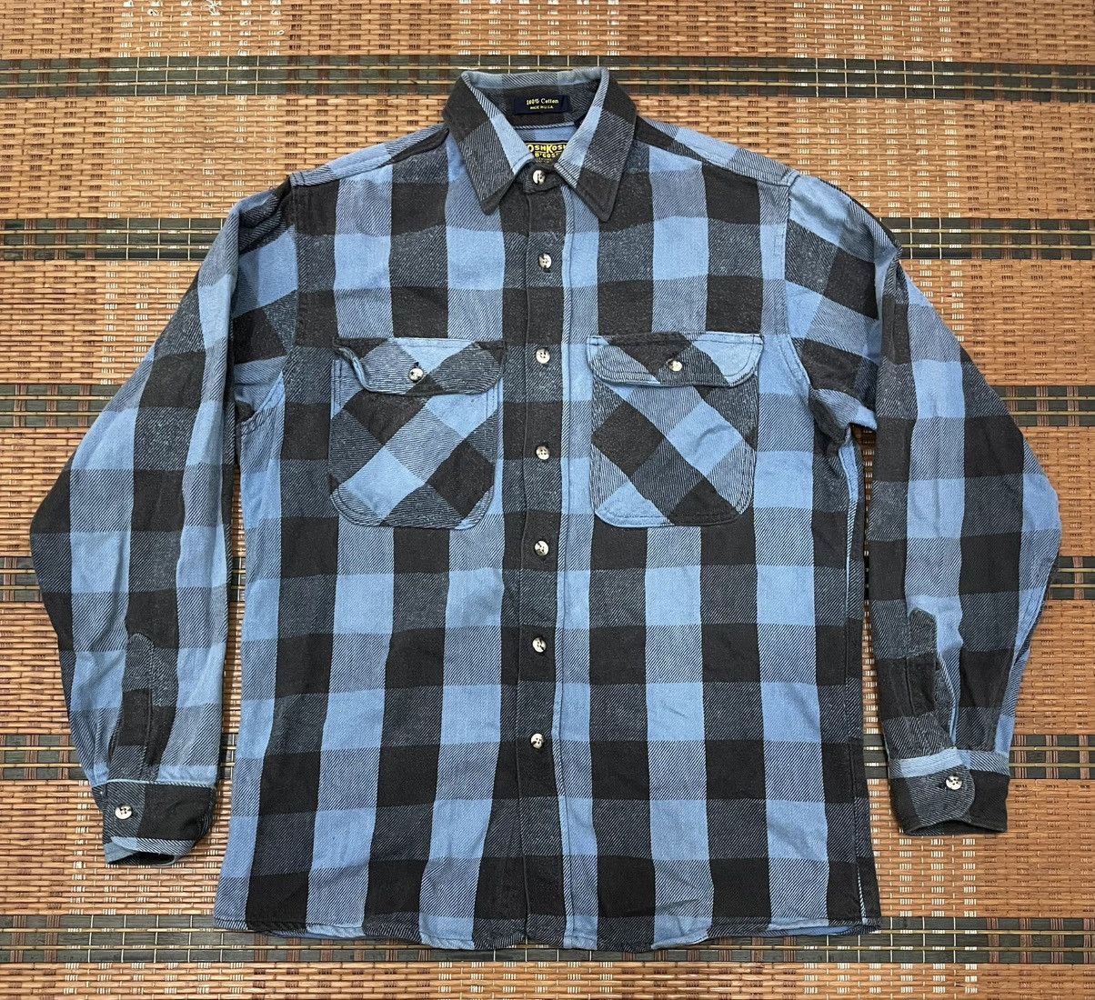 Oshkosh Vintage OshKosh B Gosh Checkered Flannel Size US M / EU 48-50 / 2 - 1 Thumbnail
