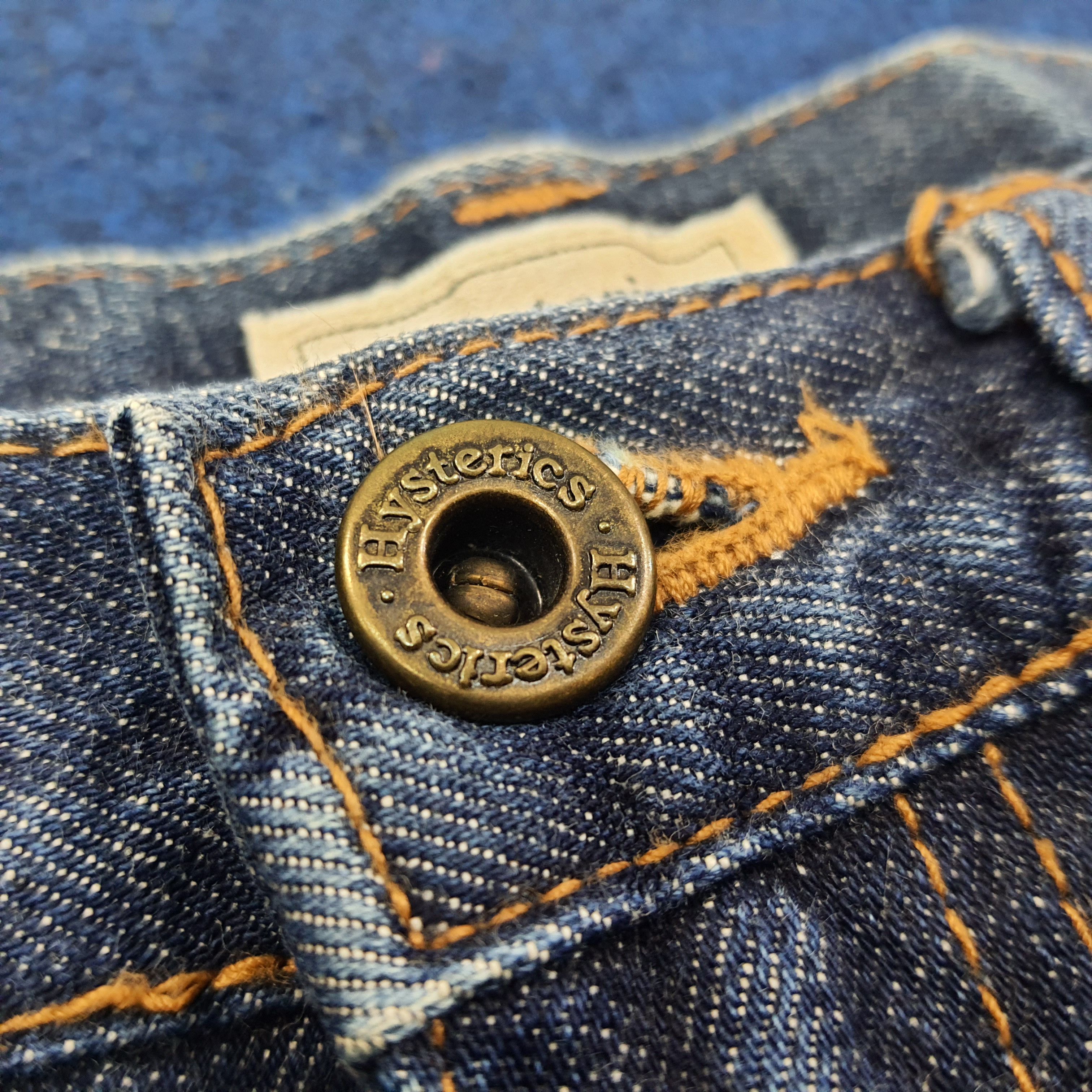 Hysteric Glamour Vintage Hysteric Glamour Raiders Custom Logo Jeans C244N5 Size US 28 / EU 44 - 11 Thumbnail