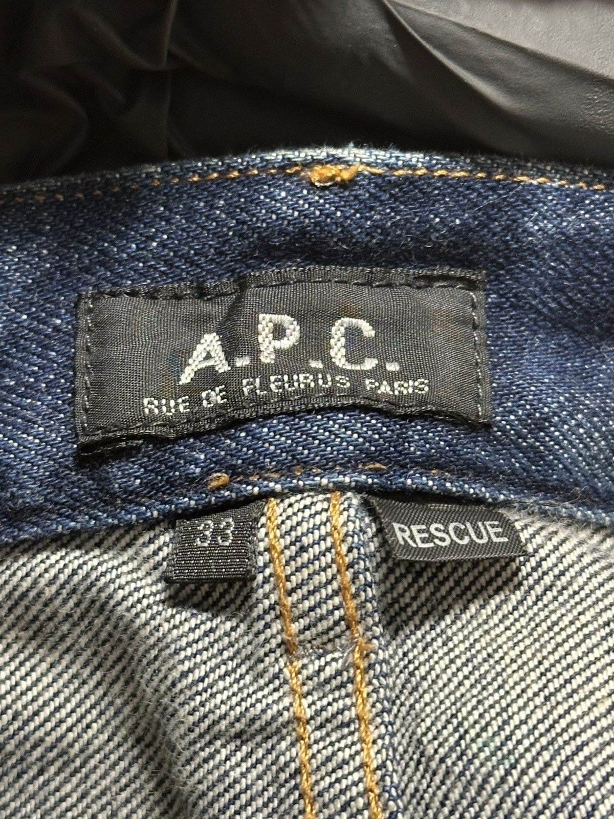 A.P.C. A.P.C. blue selvedge denim jeans. Size US 33 - 15 Thumbnail