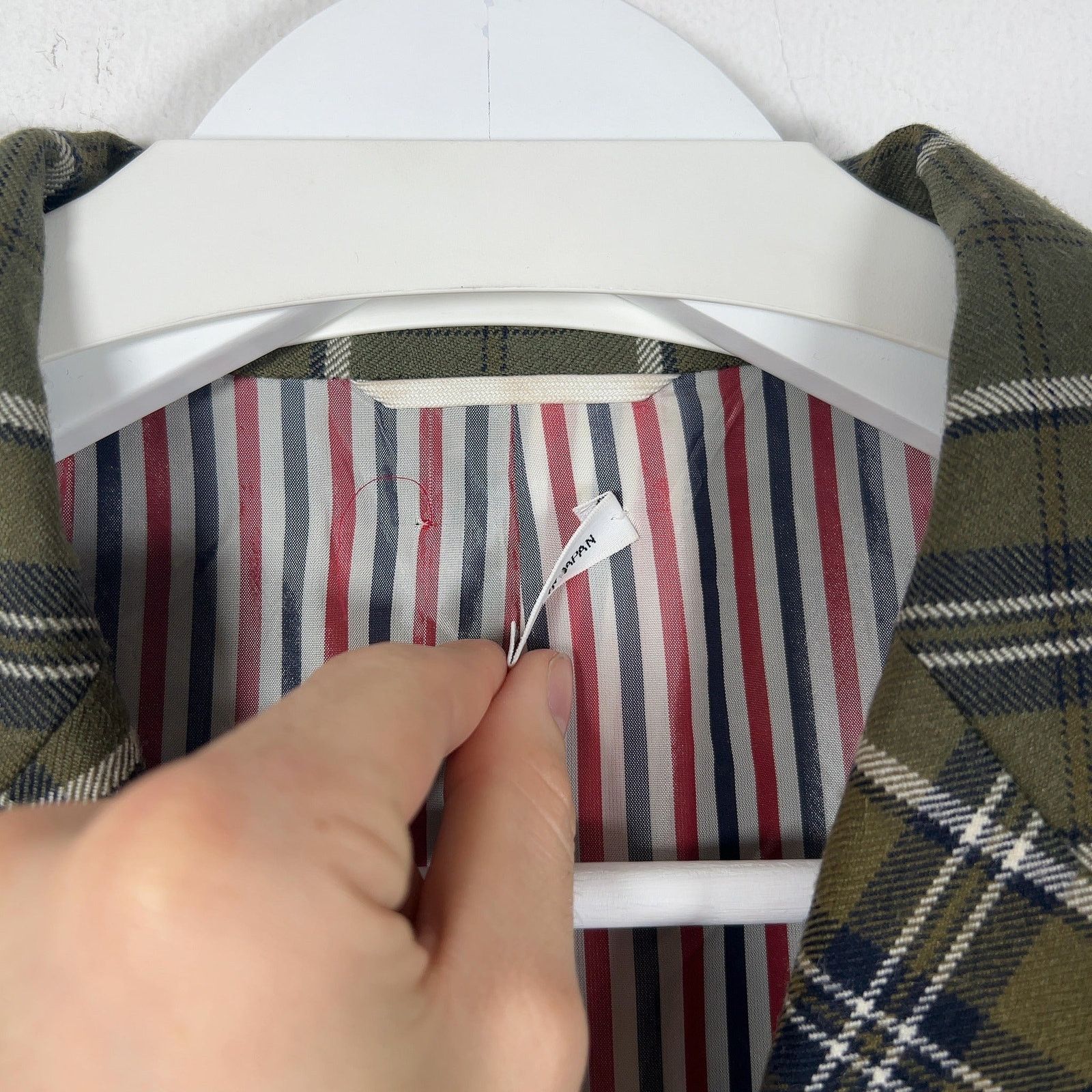 Thom Browne Thom Browne Multi-Pocket Plaid Peacoat Size US M / EU 48-50 / 2 - 13 Thumbnail