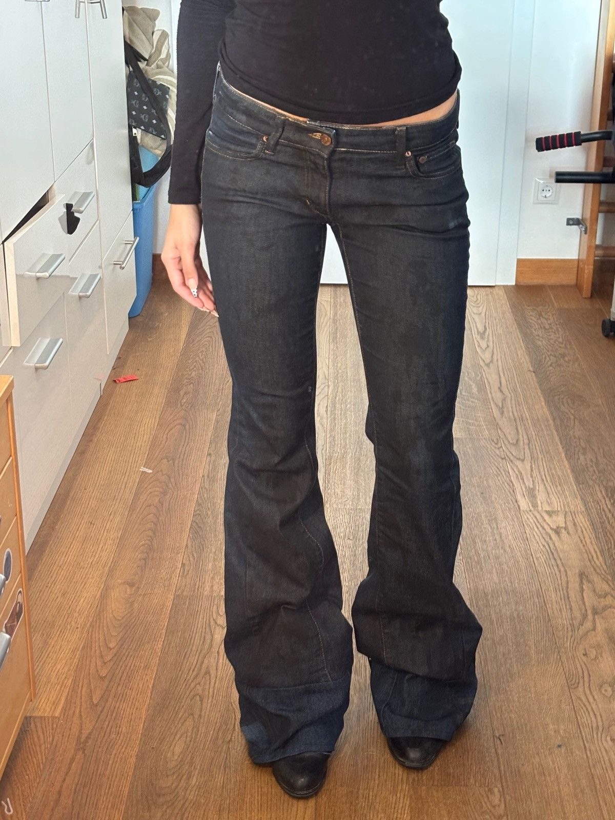 Other Custommade woman flared pants jeans Size 26" / US 2 / IT 38 - 1 Thumbnail