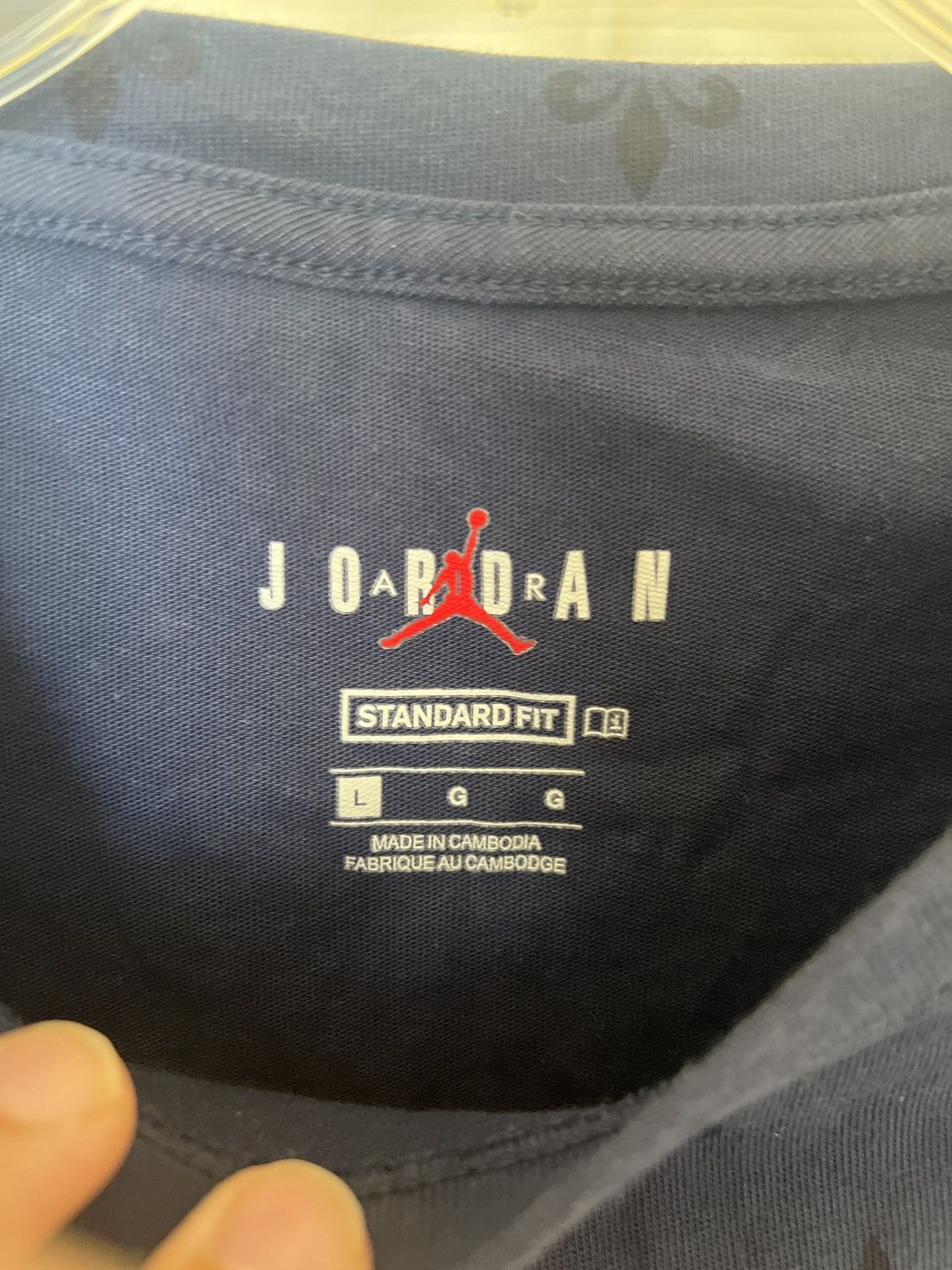 Jordan Brand Paris Saint German (PSG) Jordan Shirt Size US L / EU 52-54 / 3 - 3 Thumbnail
