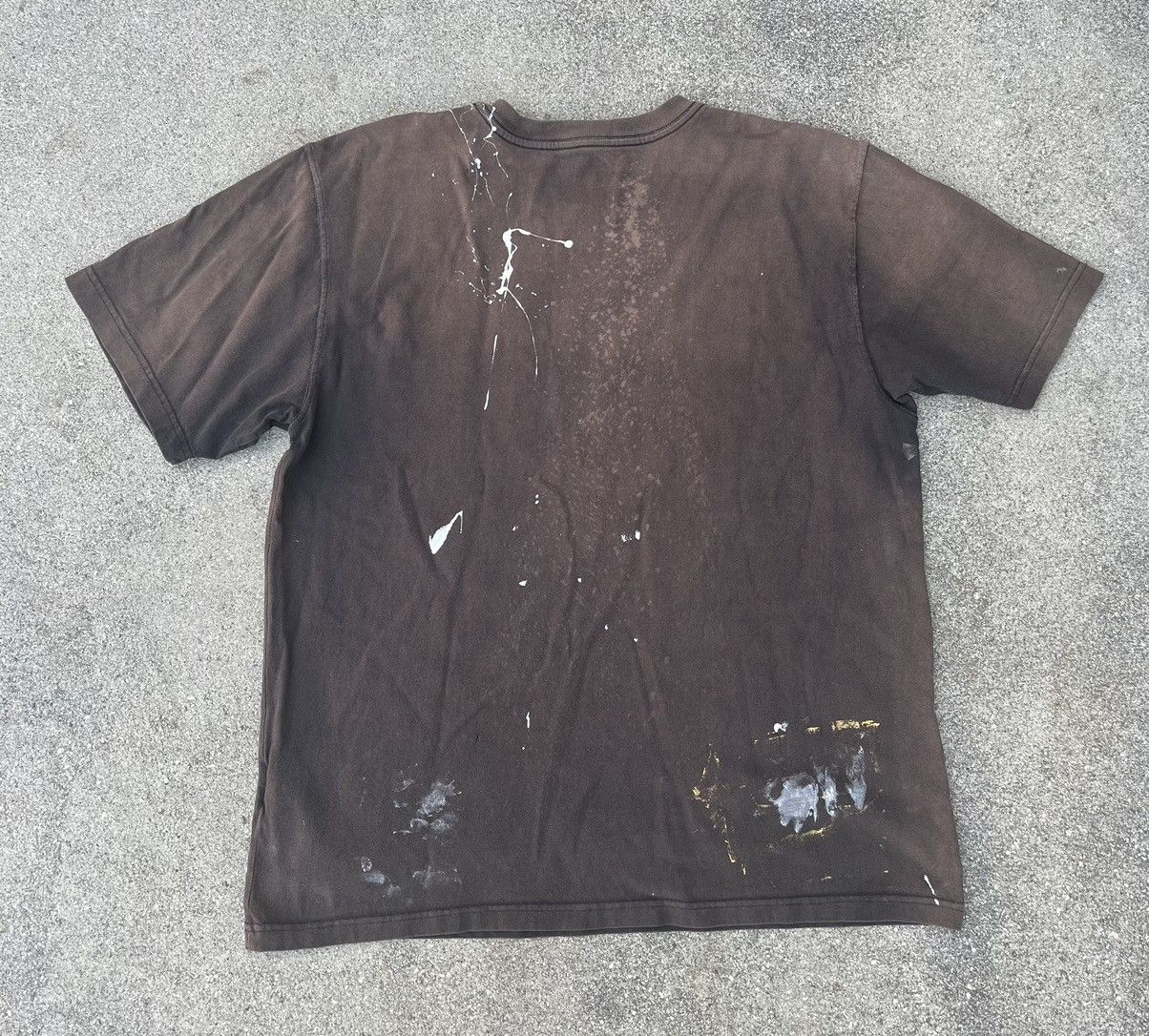 Carhartt Custom Carhartt T-Shirt Sun Fade Thrashed Distressed Pocket Size US L / EU 52-54 / 3 - 8 Thumbnail