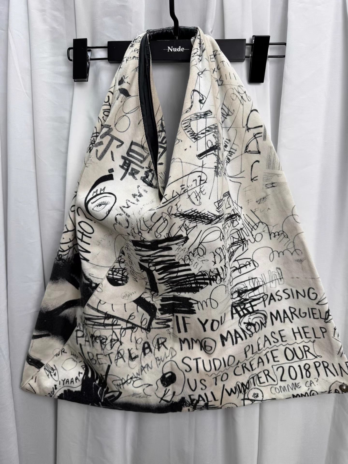Maison Margiela MAISON MARGIELA MM6 OK HANDS GESTURE LARGE TOTE