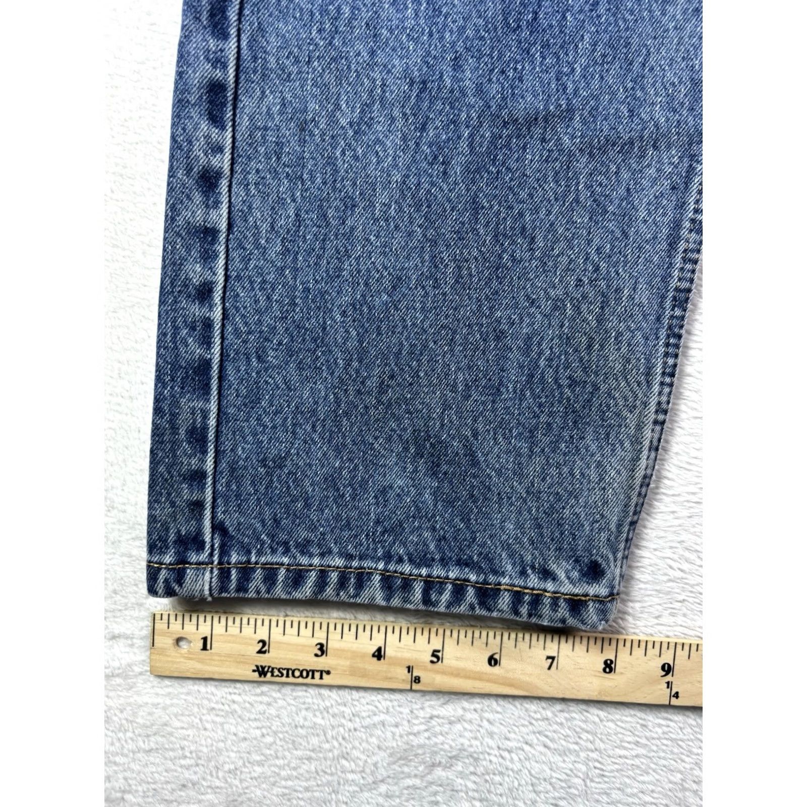 Levi's Levi's 505 Jeans Men's 36x29 Straight Leg Medium Wash Denim Workwear Cotton Jeans Regular Vintage: No Logo Button Zipper 5-Pocket 90s USA Cowboy Size US 36 / EU 52 - 5 Thumbnail