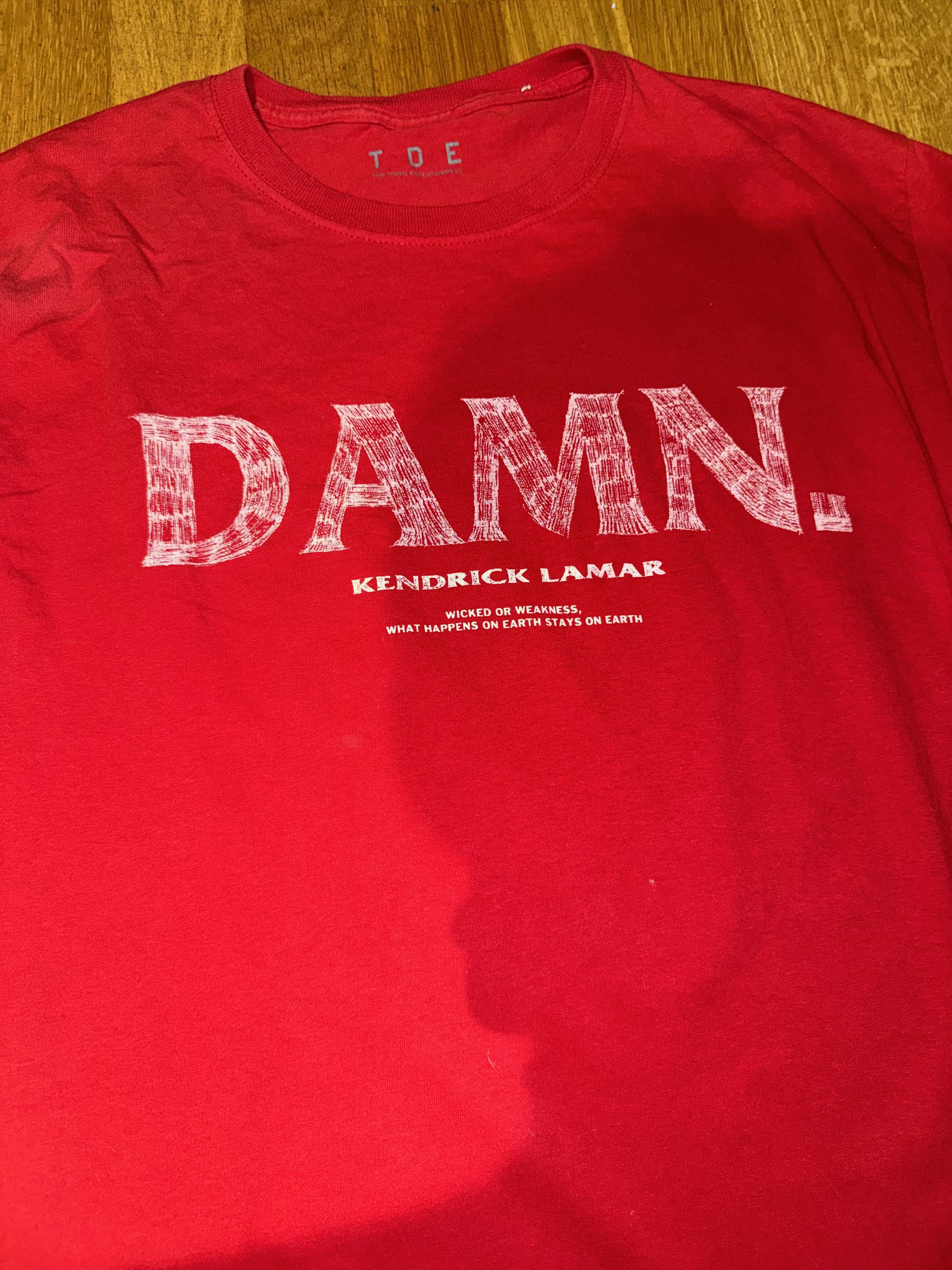 Kendrick Lamar Kendrick Lamar Damn Tour Shirt Size US M / EU 48-50 / 2 - 3 Thumbnail