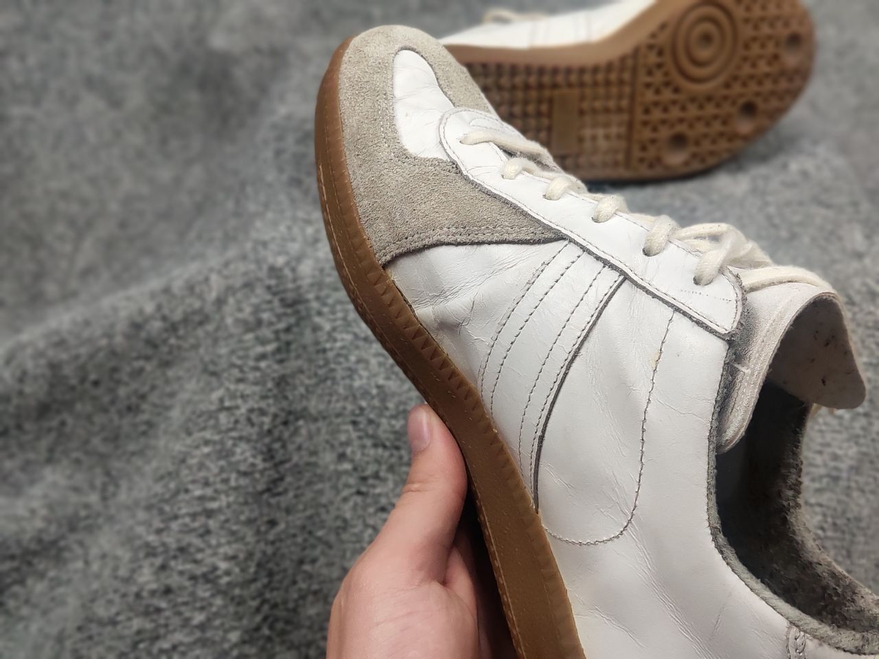 Other Vintage Army BW Sport Leather Low Sneakers Margiela Replica Size US 8 / EU 41 - 18 Thumbnail