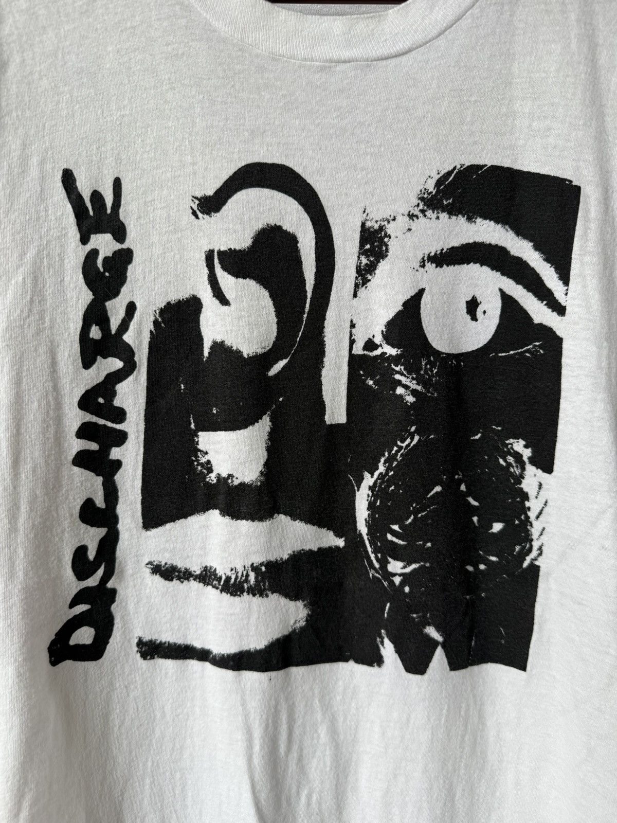Band Tees × Vintage Vintage 80s Discharge Shirt Size US L / EU 52-54 / 3 - 2 Thumbnail