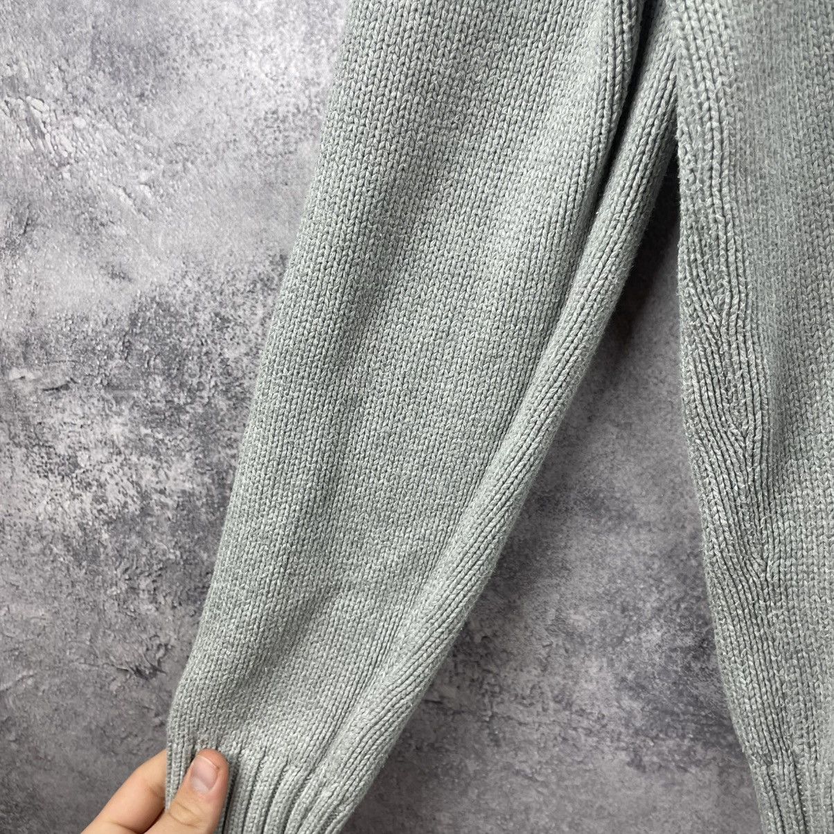 Polo Ralph Lauren Vintage Polo Ralph Lauren Sweater Gray Knit Cotton Size US M / EU 48-50 / 2 - 13 Thumbnail