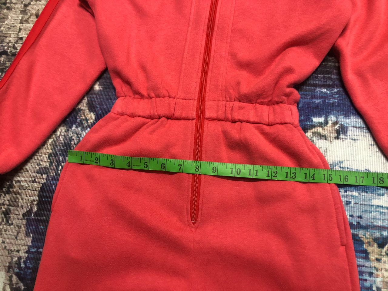 Moncler Vintage Moncler x Asics Red Coverall Jumpsuit Size -S Size US 30 / EU 46 - 18 Thumbnail