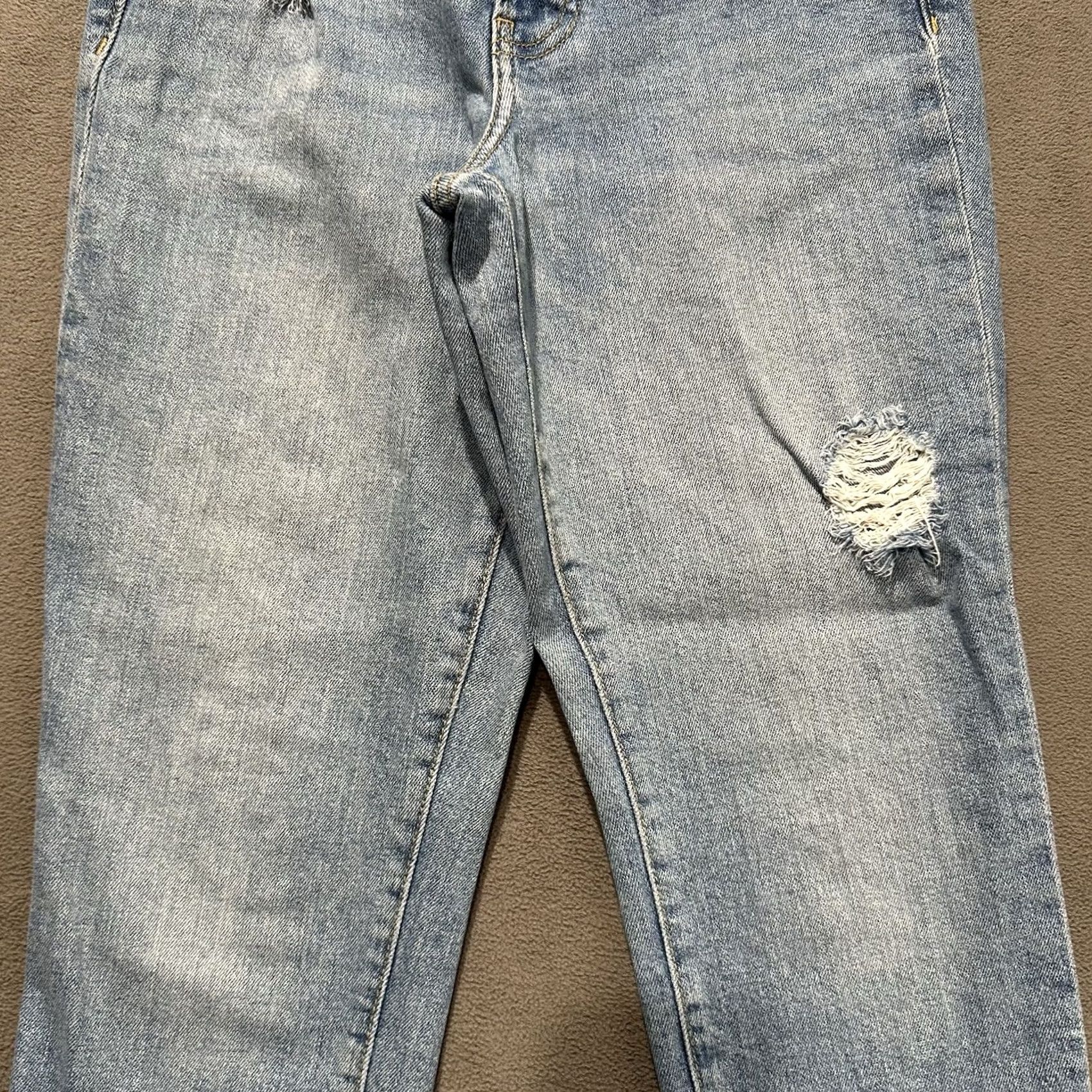 Old Navy Old Navy Jeans Womens 4 Blue Denim High Rise O.G. Straight Secret Smooth Pockets Jeans Size 27" / US 4 / IT 40 - 5 Thumbnail