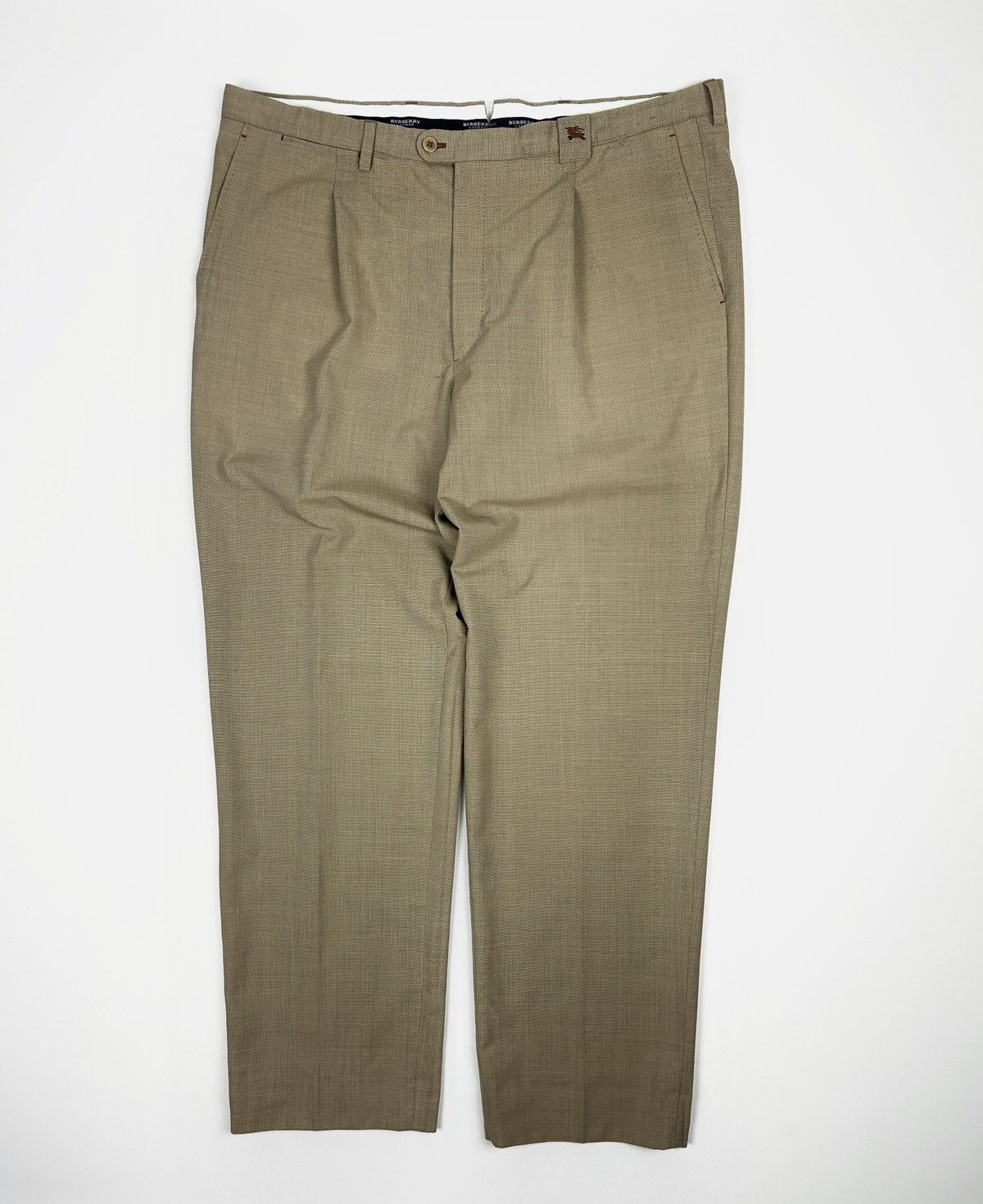 Burberry Burberry Wool Trousers casual pants Size US 36 / EU 52 - 1 Thumbnail