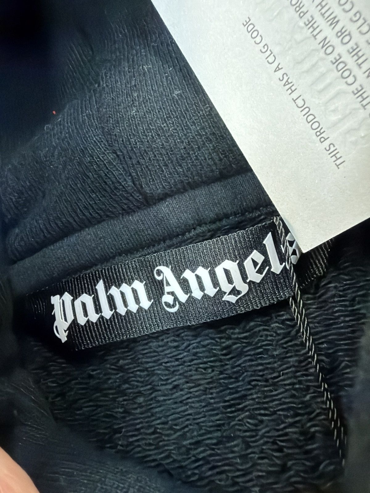 Palm Angels Palm angels script logo hoodie black Size US M / EU 48-50 / 2 - 3 Thumbnail