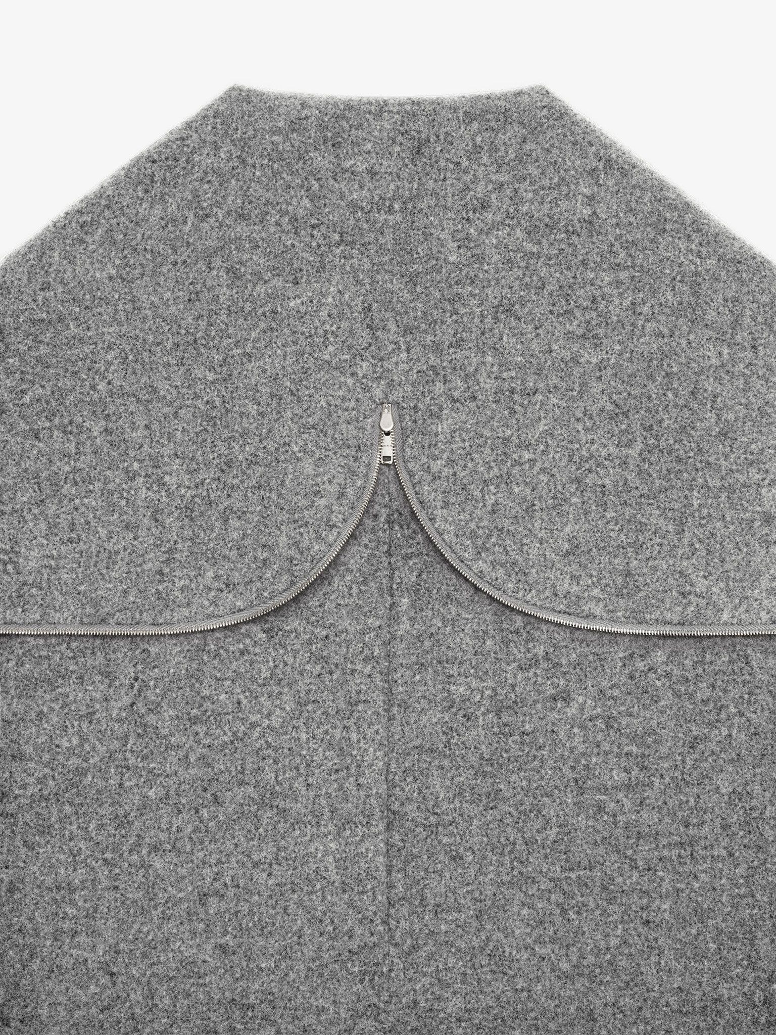 Givenchy o1w1db10325 Loose Fit Blouson W Splitable Hood in Grey Size XXS / US 00 / IT 34 - 2 Thumbnail