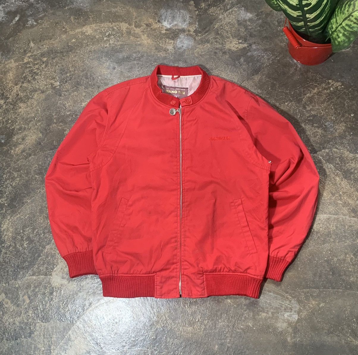 Hang Ten Set/Combo Vintage 80's/90's Hang Ten Jacket & Velvet Tshirt Size US M / EU 48-50 / 2 - 2 Thumbnail
