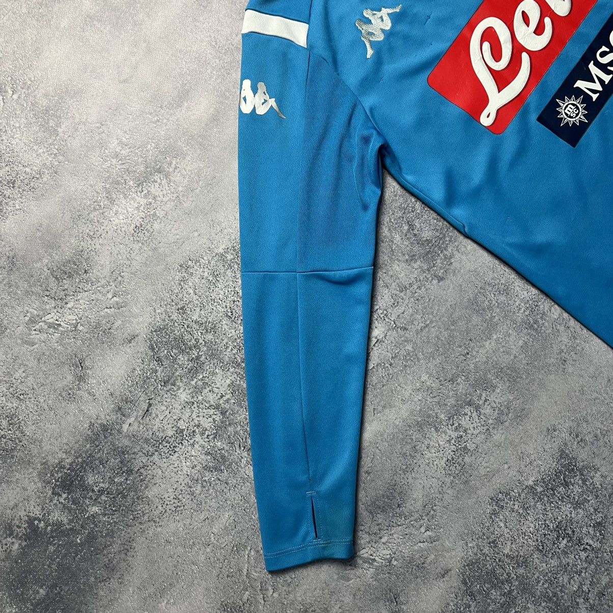 Kappa Kappa Napoli 2019/2020 Home Soccer Longsleeve Jersey Size US S / EU 44-46 / 1 - 5 Thumbnail