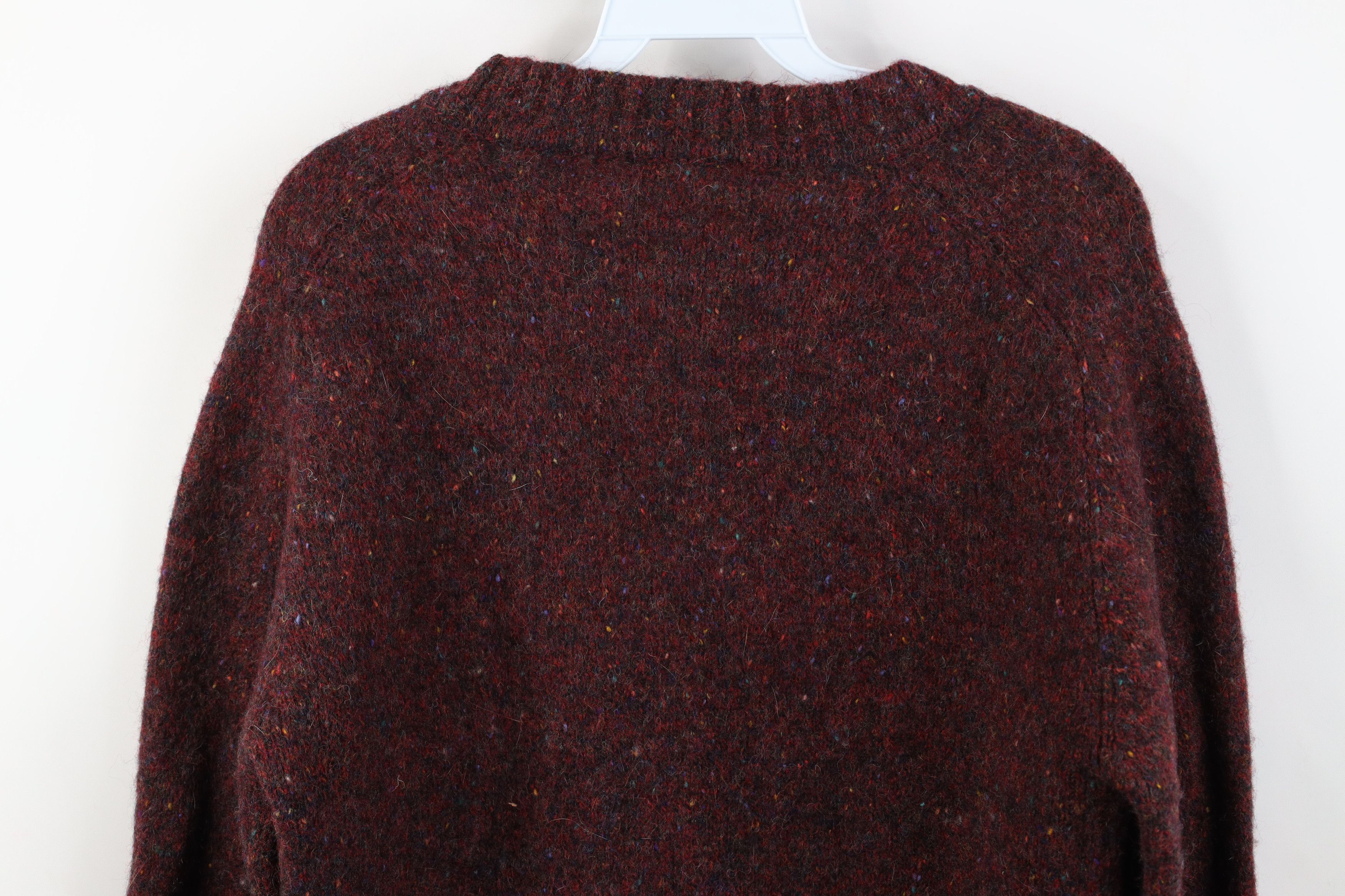 Vintage Vintage 90s Streetwear Rainbow Fleck Wool Crewneck Sweater Size M / US 6-8 / IT 42-44 - 10 Thumbnail