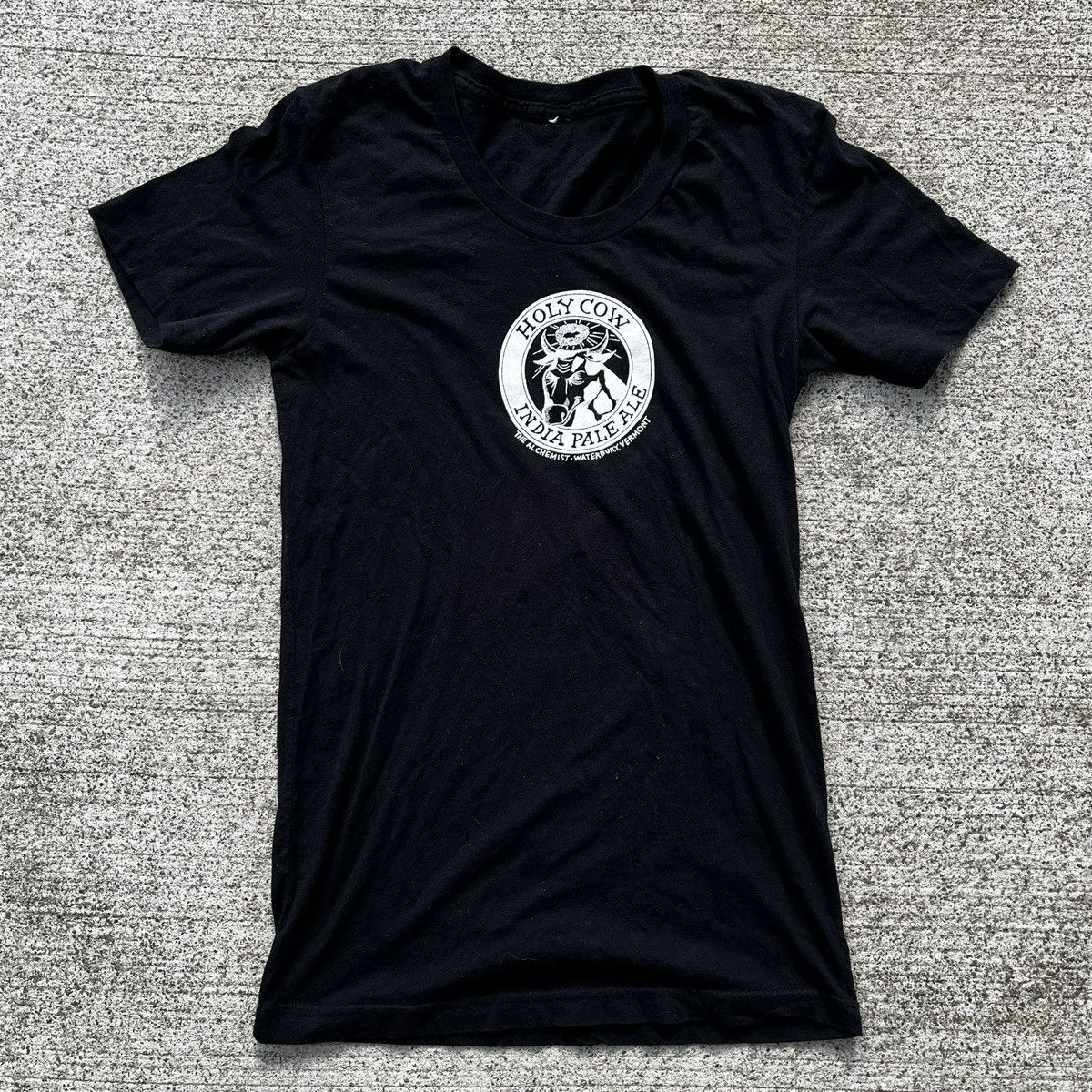 Vintage Vintage Holy Cow IPA The Alchemist Black T-Shirt Size M Size US M / EU 48-50 / 2 - 1 Thumbnail