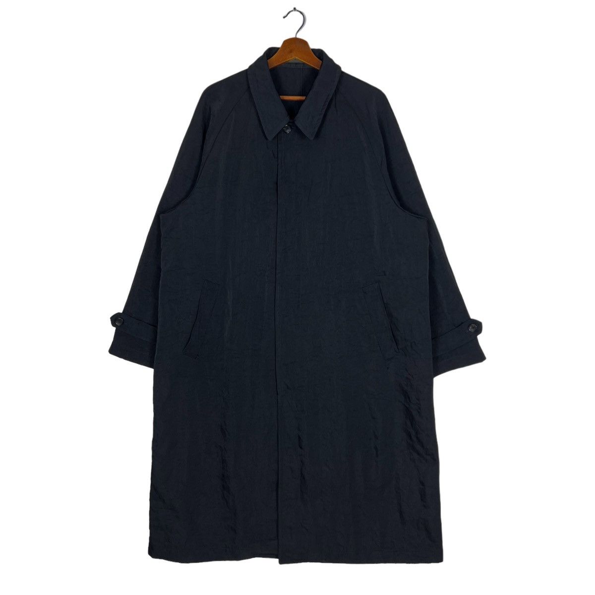Comme des Garcons Homme Vintage Comme Des Garcons Homme Nylon Trench Coat Size US M / EU 48-50 / 2 - 1 Thumbnail