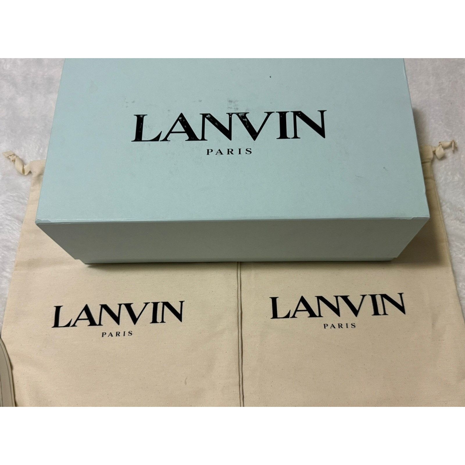 Lanvin Lanvin DDB0 White Leather Sneakers EU 40 US Men 7 , Women 9 Size US 7 / EU 40 - 10 Thumbnail