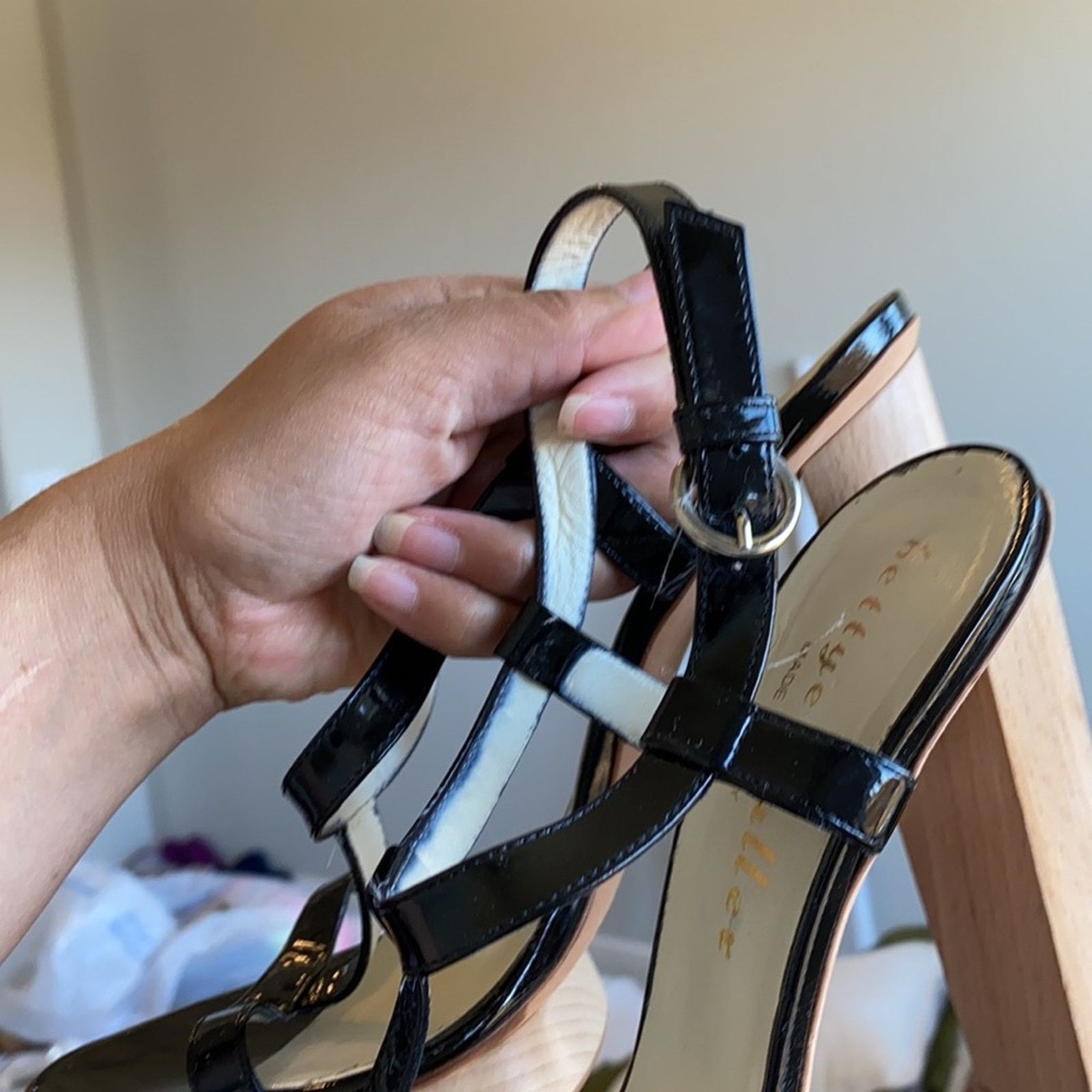 Other Bettye Muller patent leather black platform formal size 8.5 Size US 8.5 / IT 38.5 - 10 Thumbnail
