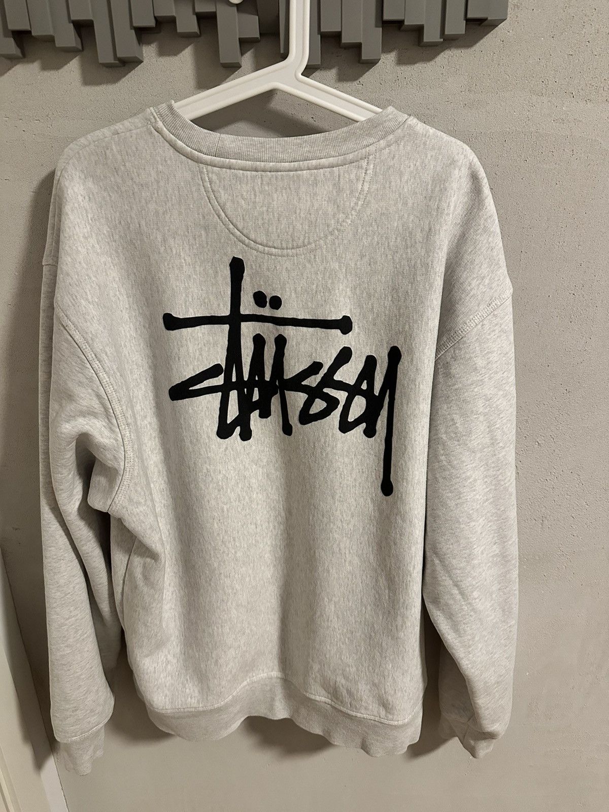 Streetwear × Stussy × Vintage Stussy crewneck hoodie in
