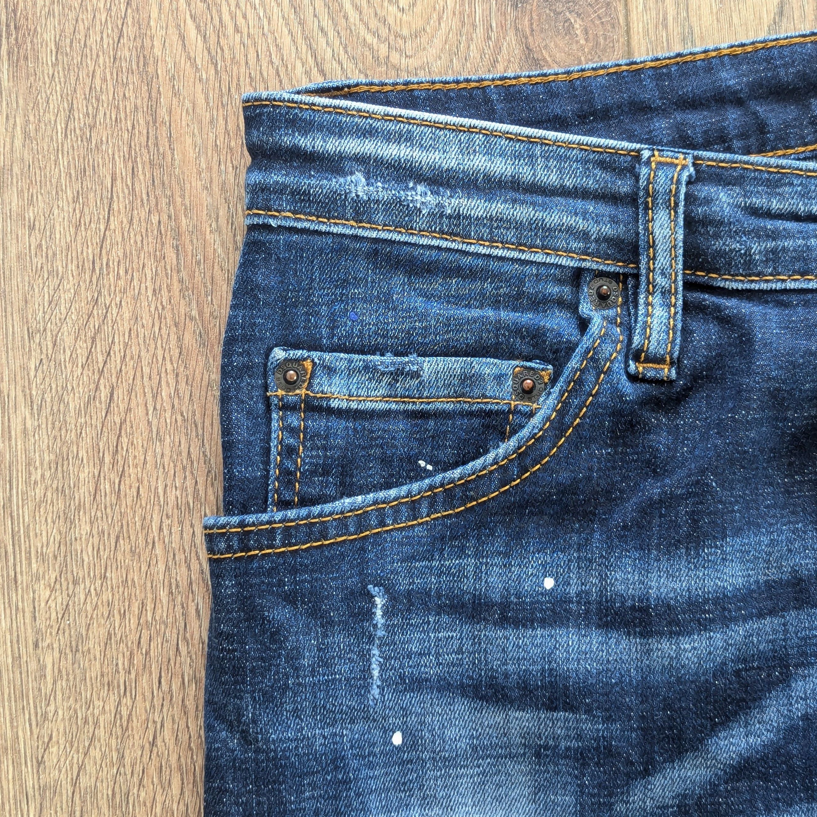 Dsquared2 Dsquared2 Tidy Biker Jean Made In Italy Luxury Brand Size US 28 / EU 44 - 5 Thumbnail