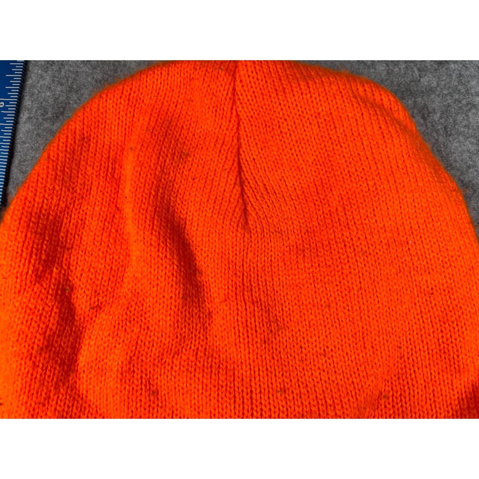 Port & Company High Visibility Beanie Toque Adult One Size Orange Knit Acrylic Workwear Size ONE SIZE - 3 Thumbnail