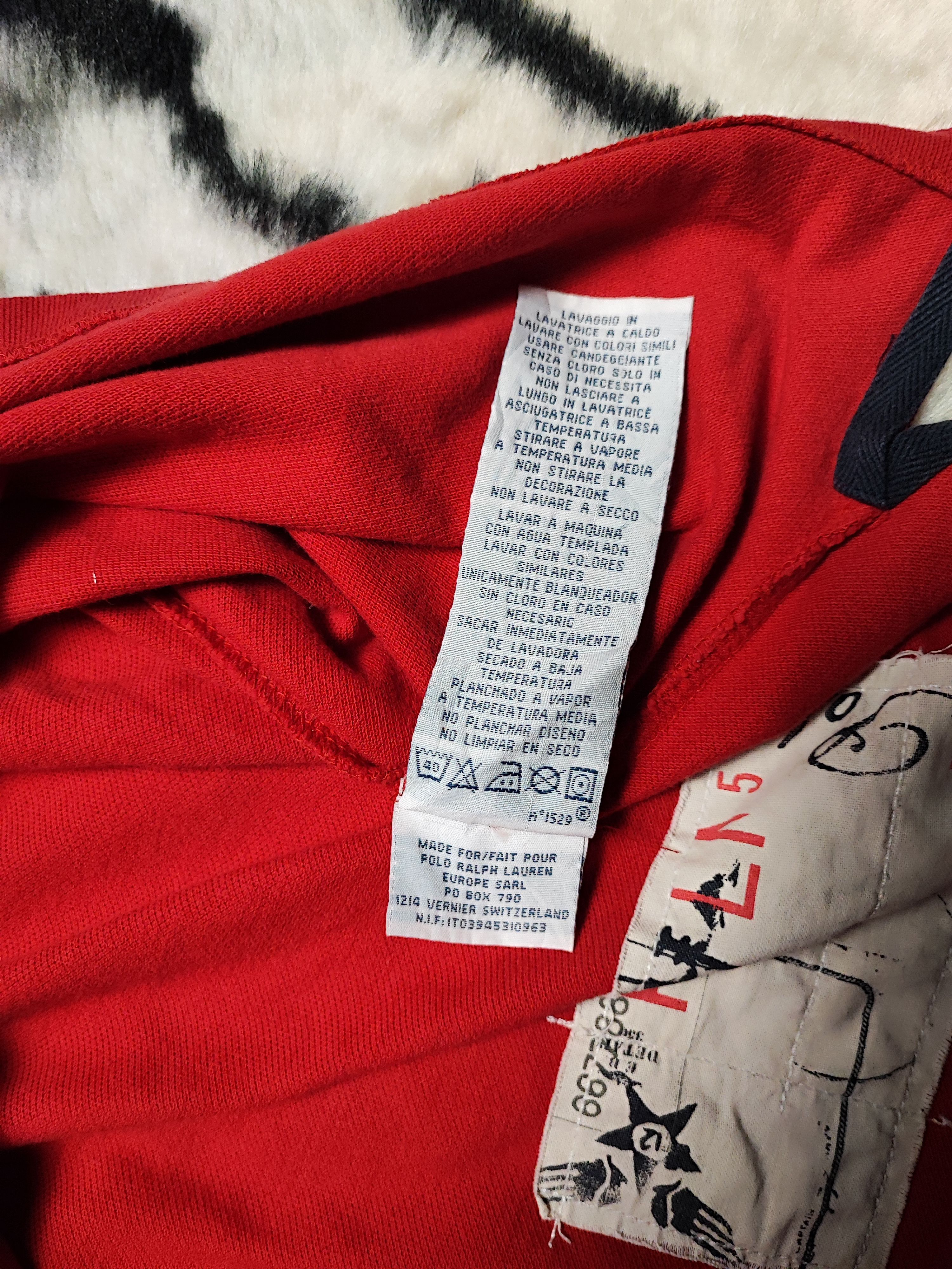 Polo Ralph Lauren Vintage Polo Ralph Lauren Skull Design Red Size US M / EU 48-50 / 2 - 17 Thumbnail
