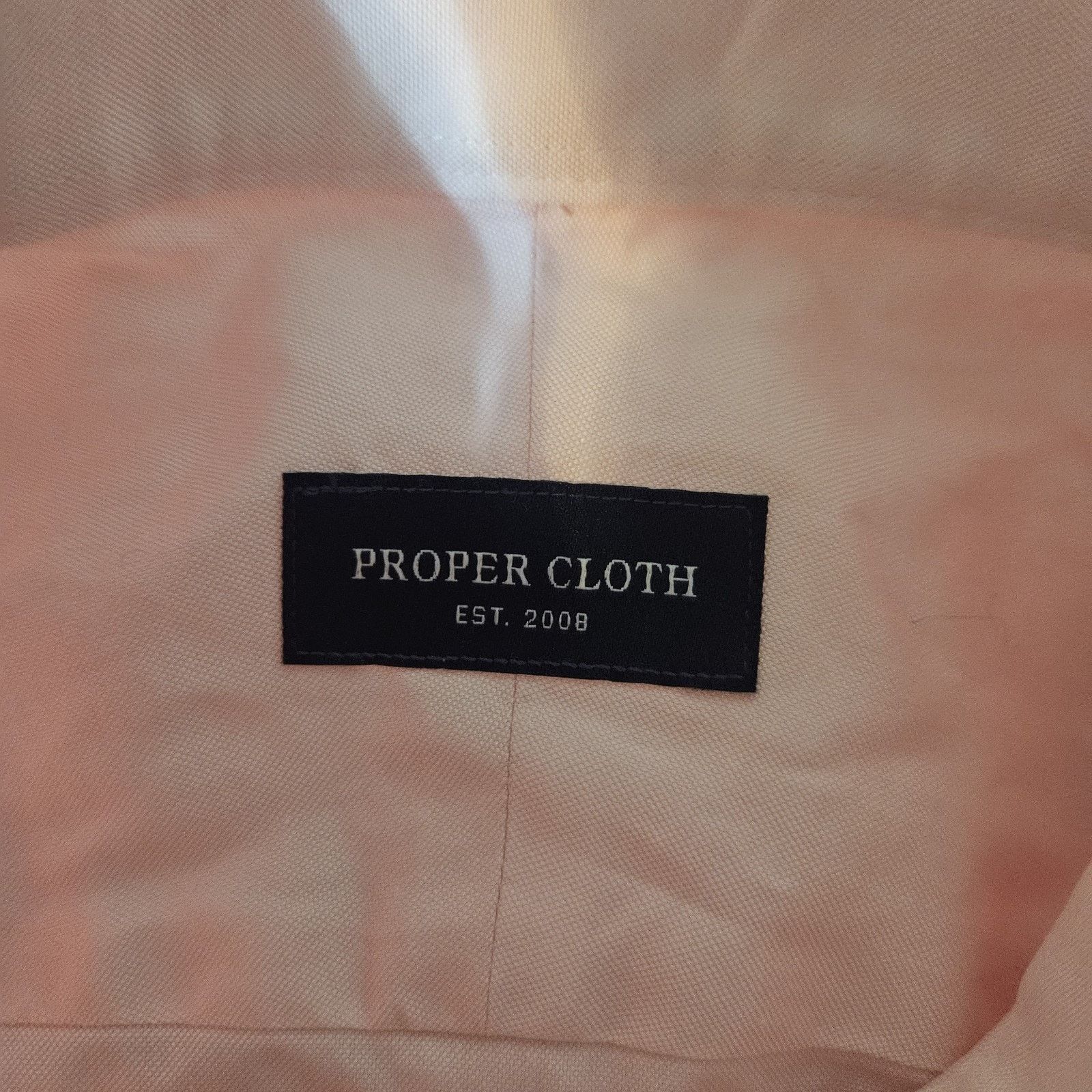 Proper Cloth LOT OF 4 PROPER CLOTH Pink L/S Dress Shirts Mens 17.5 - 33 Size US XXL / EU 58 / 5 - 7 Thumbnail