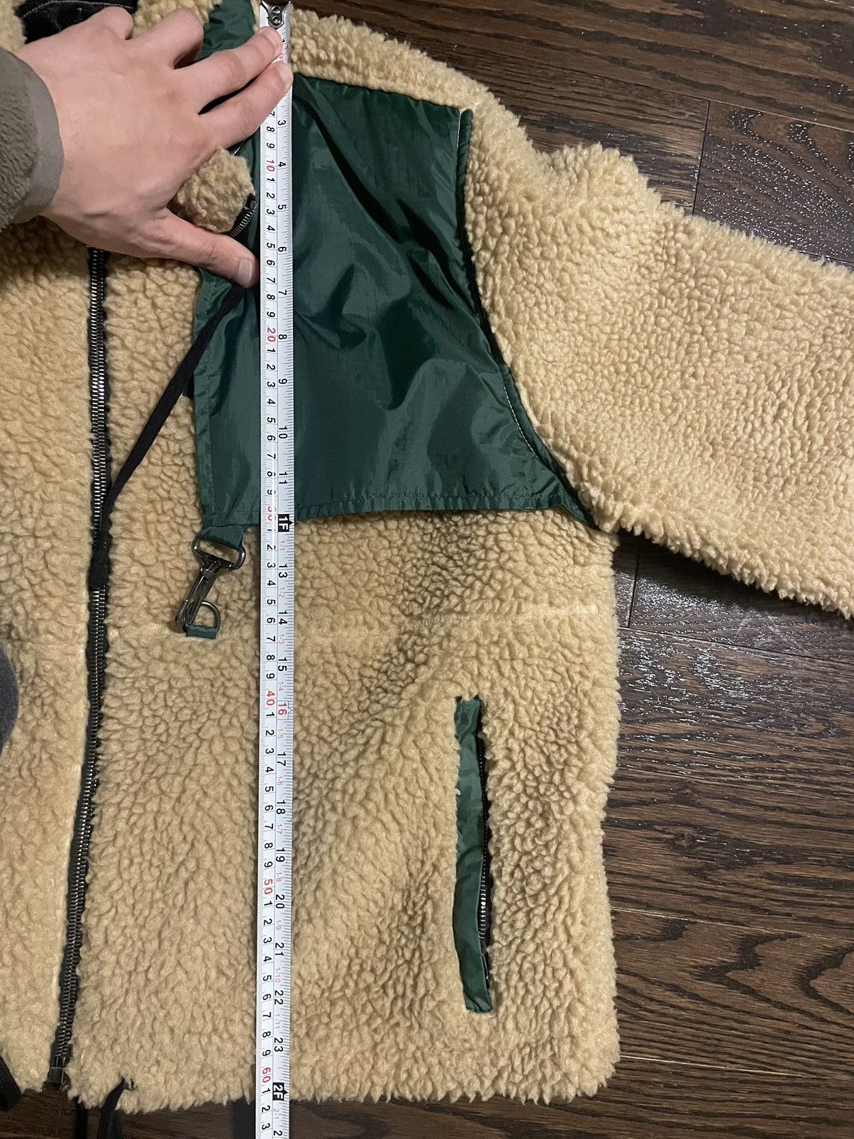 Reese Cooper Reese cooper cropped sherpa fleece jacket sz S Size US S / EU 44-46 / 1 - 7 Thumbnail