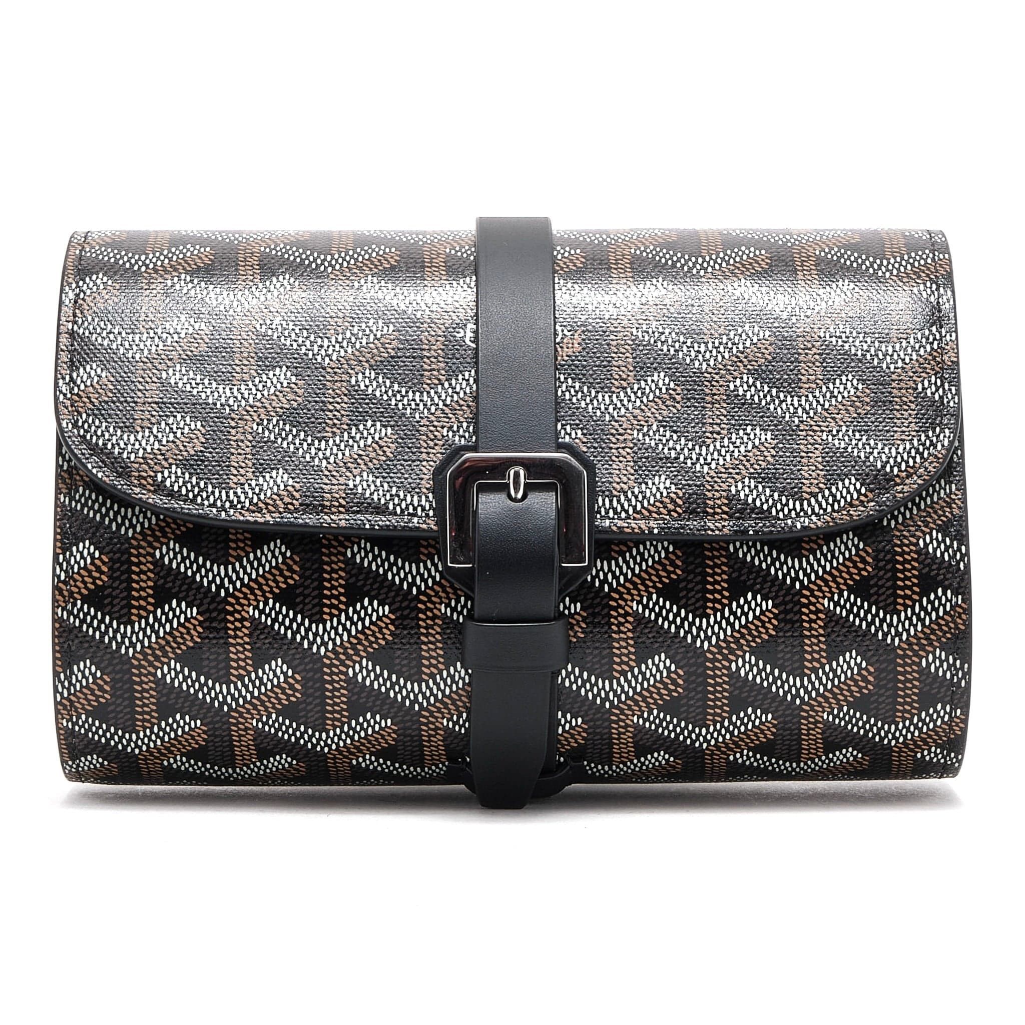 Goyard Double Travel Watch Case Black Size ONE SIZE - 1 Thumbnail