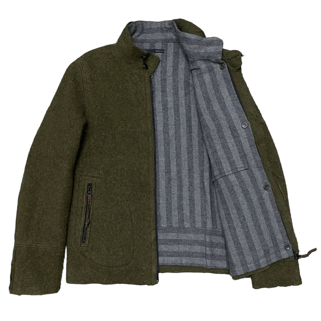 Japanese Brand Vintage Japanese Irich Wool Jacket Removable Lining Size US L / EU 52-54 / 3 - 1 Thumbnail
