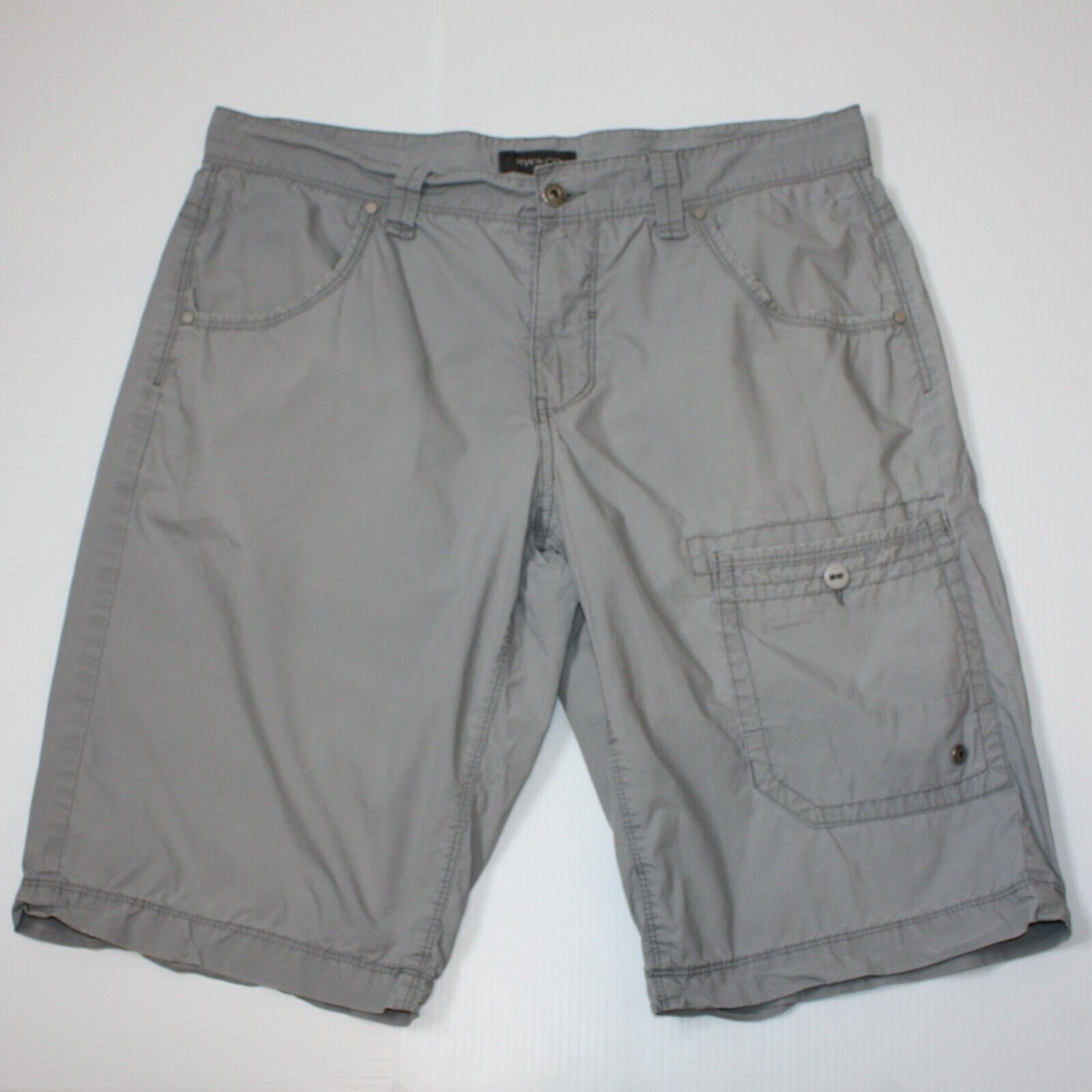 RW&CO. RW & Co. Men's Basic Walking Shorts in Gray Color size 34 Size US 34 / EU 50 - 1 Thumbnail