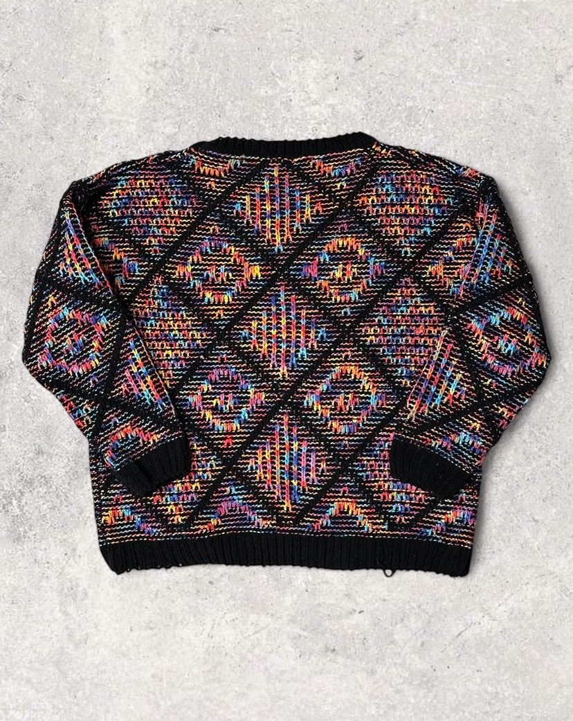 Vintage Vintage cable knit ribbed sweater Size S / US 4 / IT 40 - 3 Thumbnail