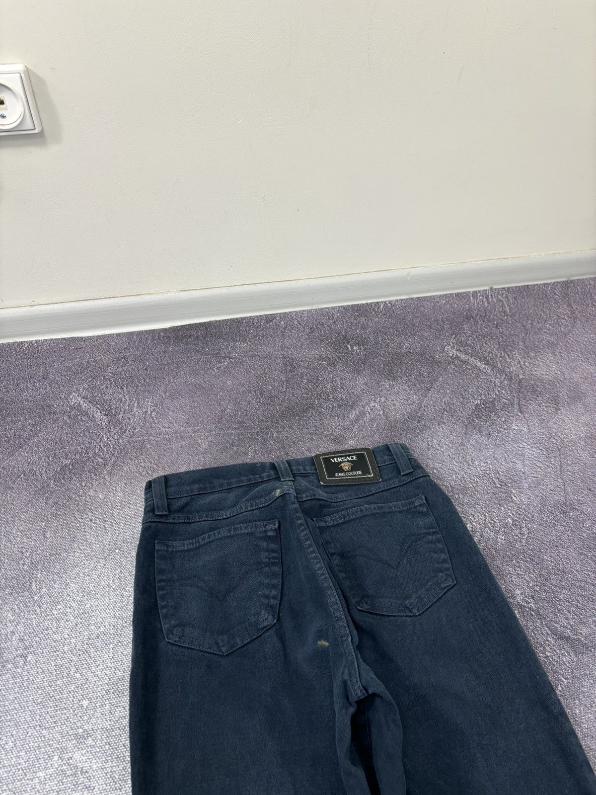 Versace Jeans Couture Vintage Versace Jeans Couture Women’s Medusa Denim Jeans Size 29" - 14 Thumbnail