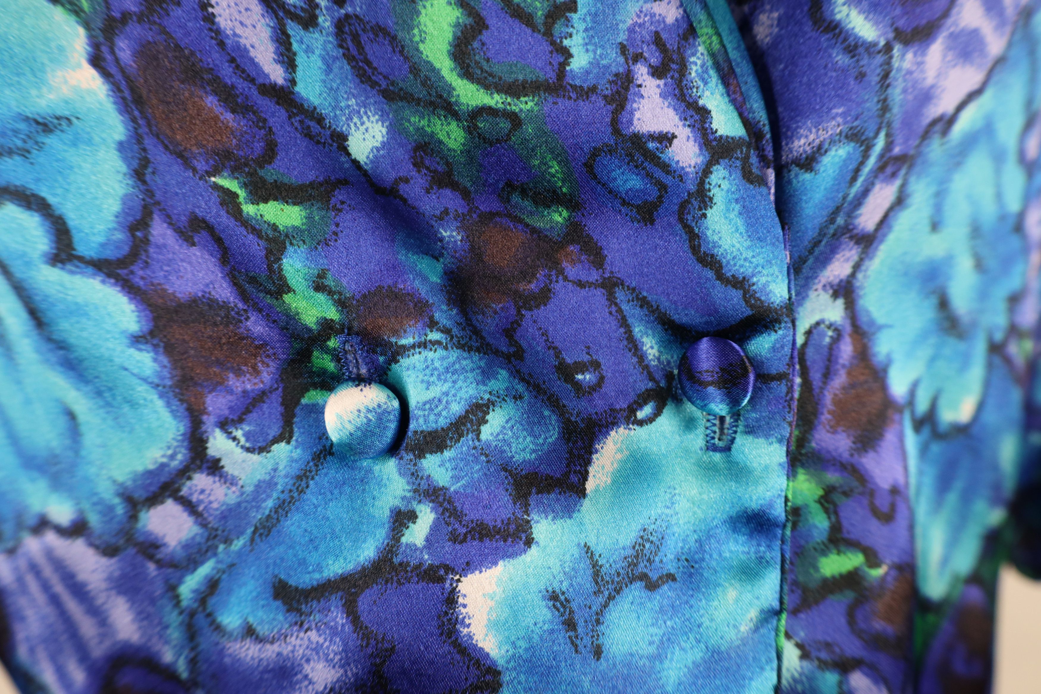 Vintage Vintage 90s Streetwear Flower Blazer Button Shirt USA Size XL / US 12-14 / IT 48-50 - 5 Thumbnail