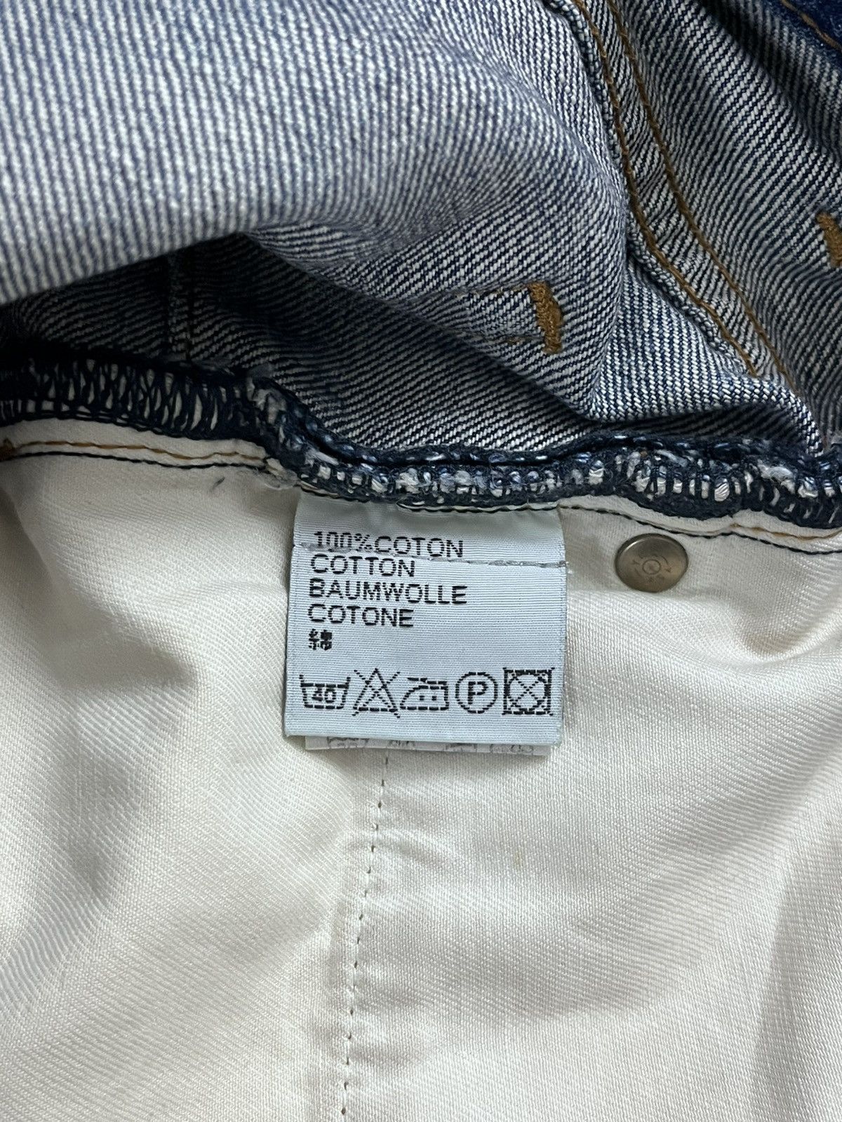 Dior Dior Blue Clawmark Denim Size US 31 - 6 Thumbnail