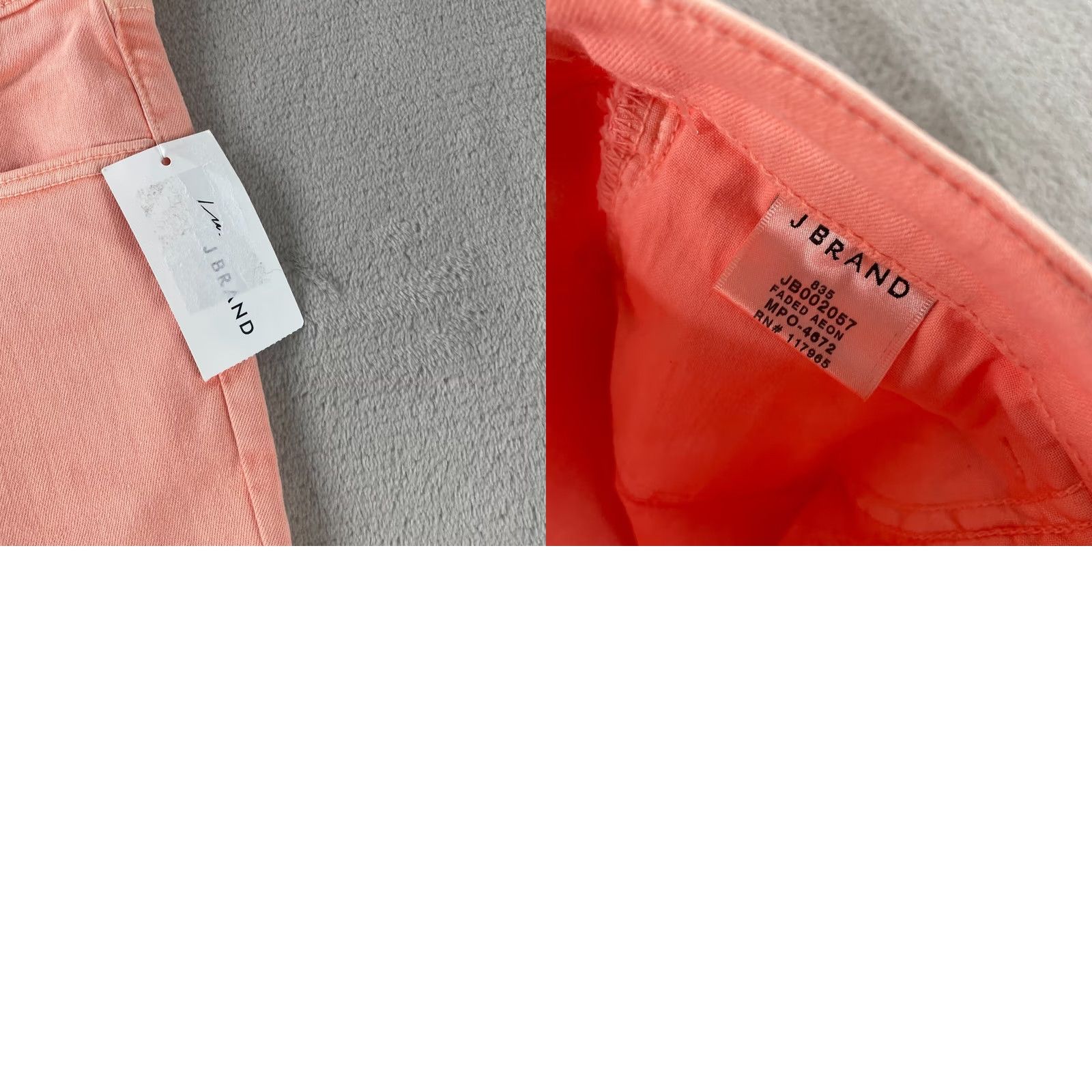 J Brand J Brand 835 Crop Skinny Jeans Women 25 Faded Aeon Photo Ready HD NWT 248 Size 42" / US 20 - 9 Thumbnail