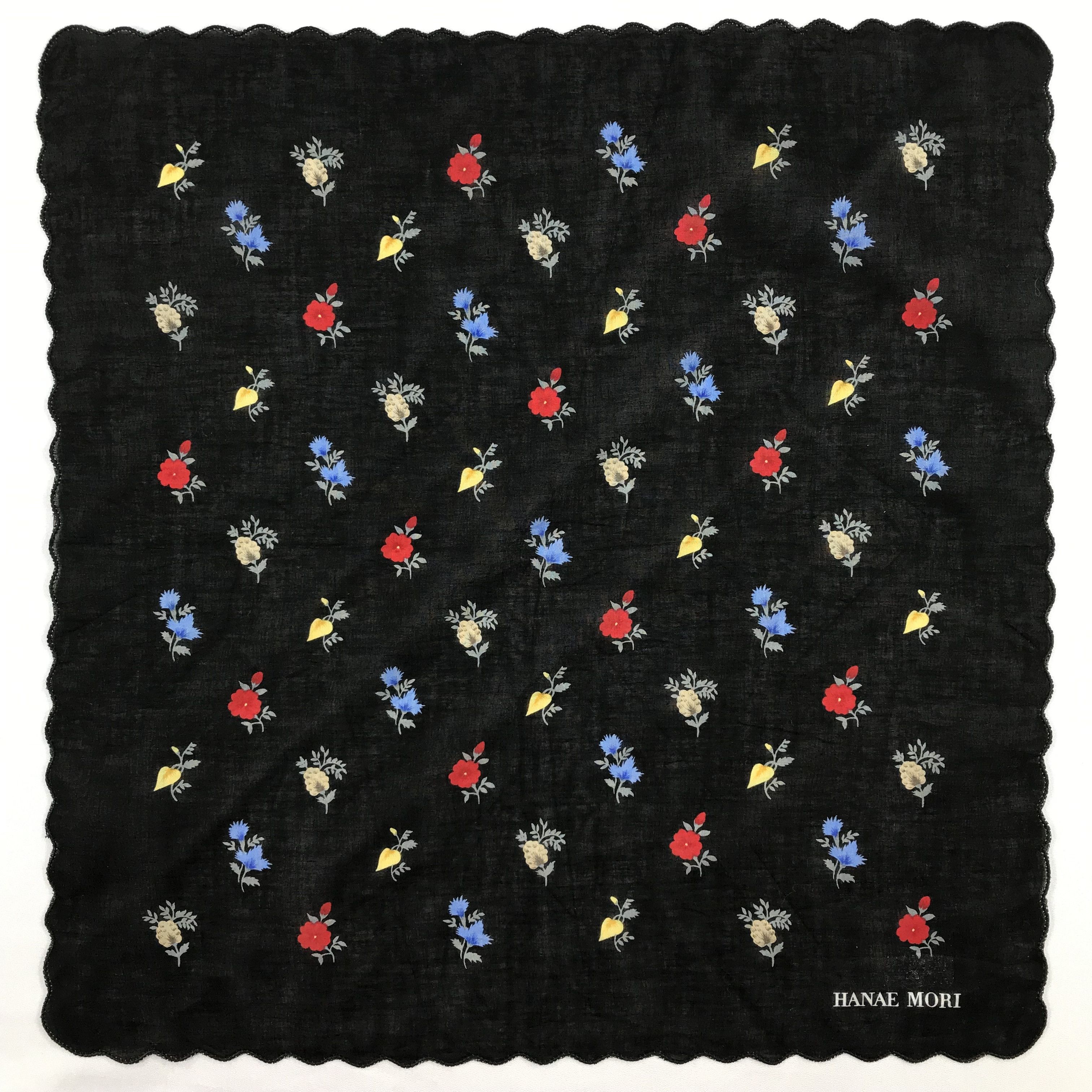Hanae Mori Hanae Mori Bandana / Handkerchief / Neckerchief - S2065 Size ONE SIZE - 1 Thumbnail