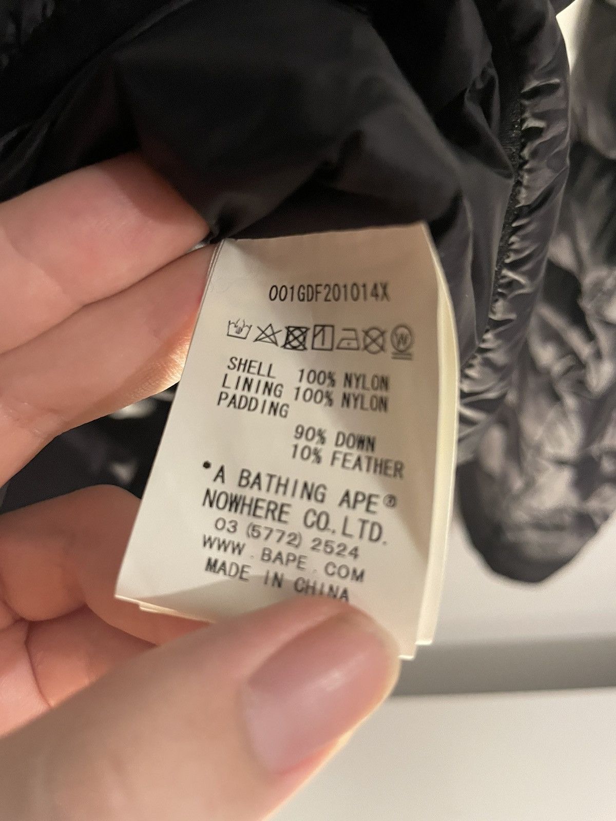 Bape bape happy new year lightweight down jacket Size US M / EU 48-50 / 2 - 6 Thumbnail