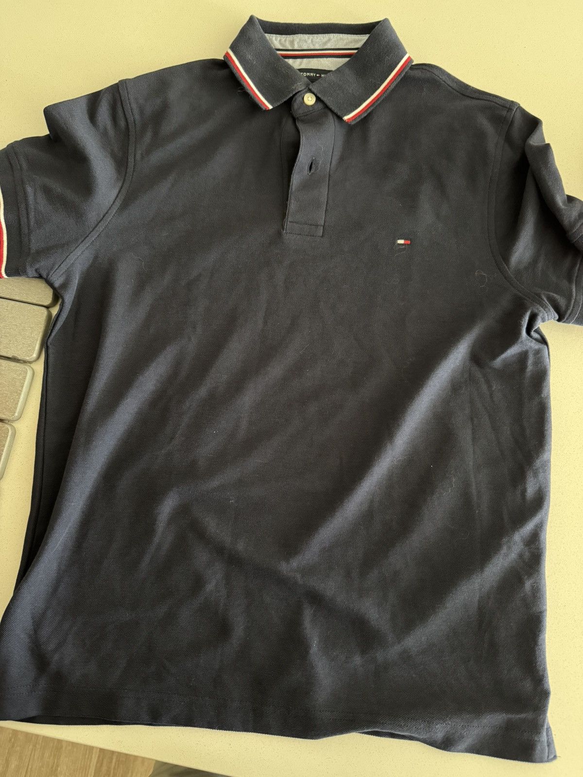 Tommy Hilfiger Tommy Hilfiger Polo Navy Size US S / EU 44-46 / 1 - 1 Thumbnail