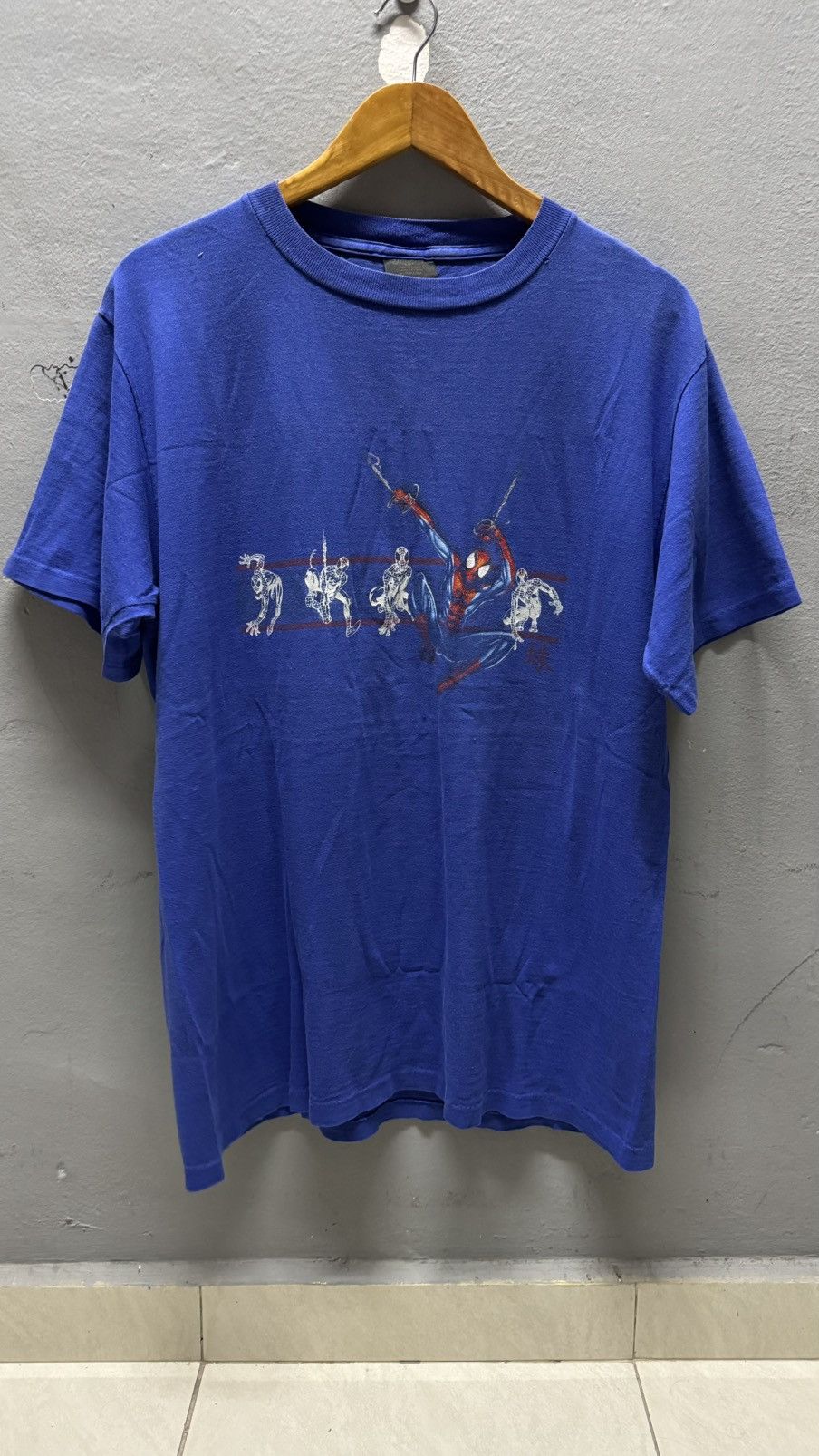 Changes × Vintage Vintage Spiderman Size US L / EU 52-54 / 3 - 1 Thumbnail