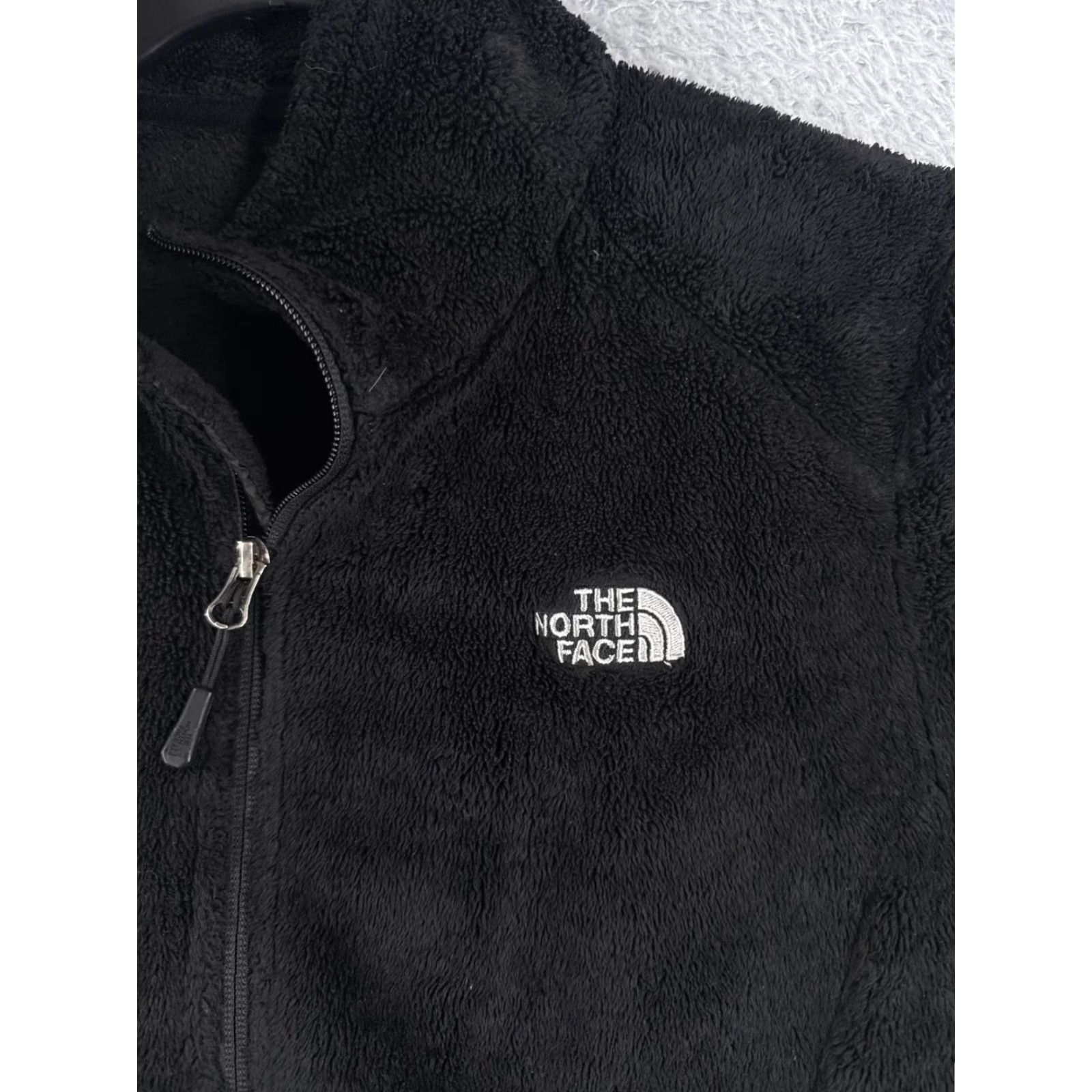 The North Face The North Face Jacket Women Medium Black Polyester Fleece Full Zip Mock READ ME Size M / US 6-8 / IT 42-44 - 6 Thumbnail