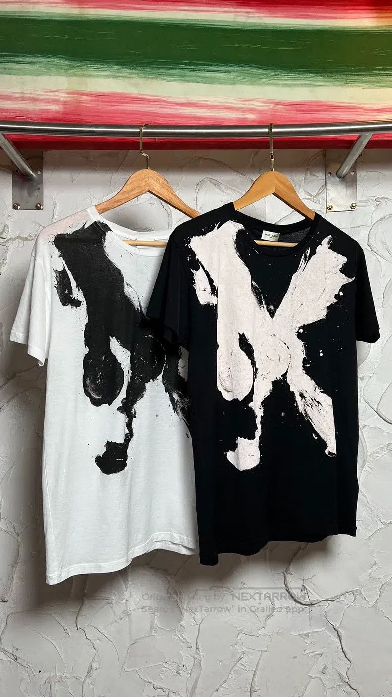 Saint Laurent Paris Saint Laurent Paris short sleeves Size M / US 6-8 / IT 42-44 - 6 Thumbnail