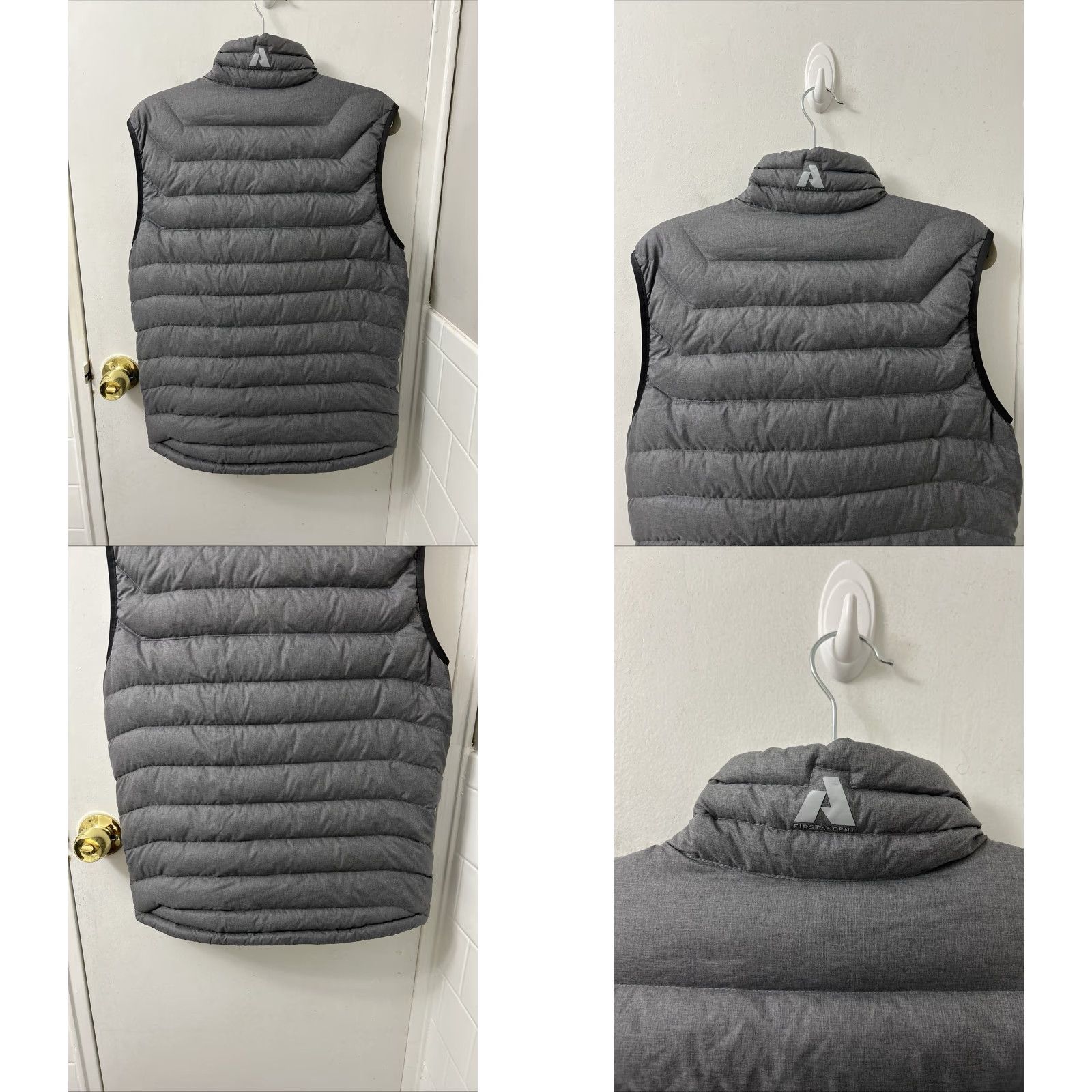 Eddie Bauer Eddie Bauer First Ascent StormDown Vest Mens S Gray Full Zip Puffer Insulated Down Outdoor Jacket Vest Size US S / EU 44-46 / 1 - 8 Thumbnail