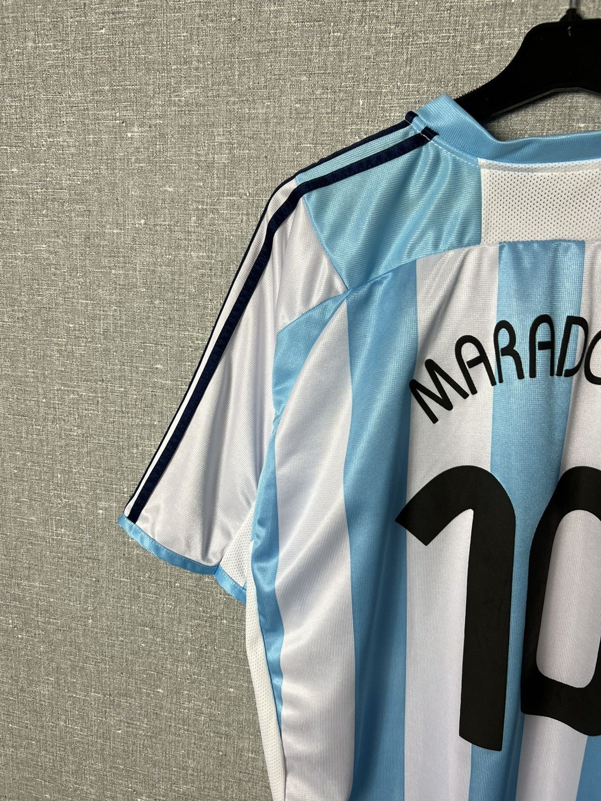Vintage 🇦🇷 Argentina Logo Football Retro Jersey #10 Diego Maradona Size US L / EU 52-54 / 3 - 16 Thumbnail